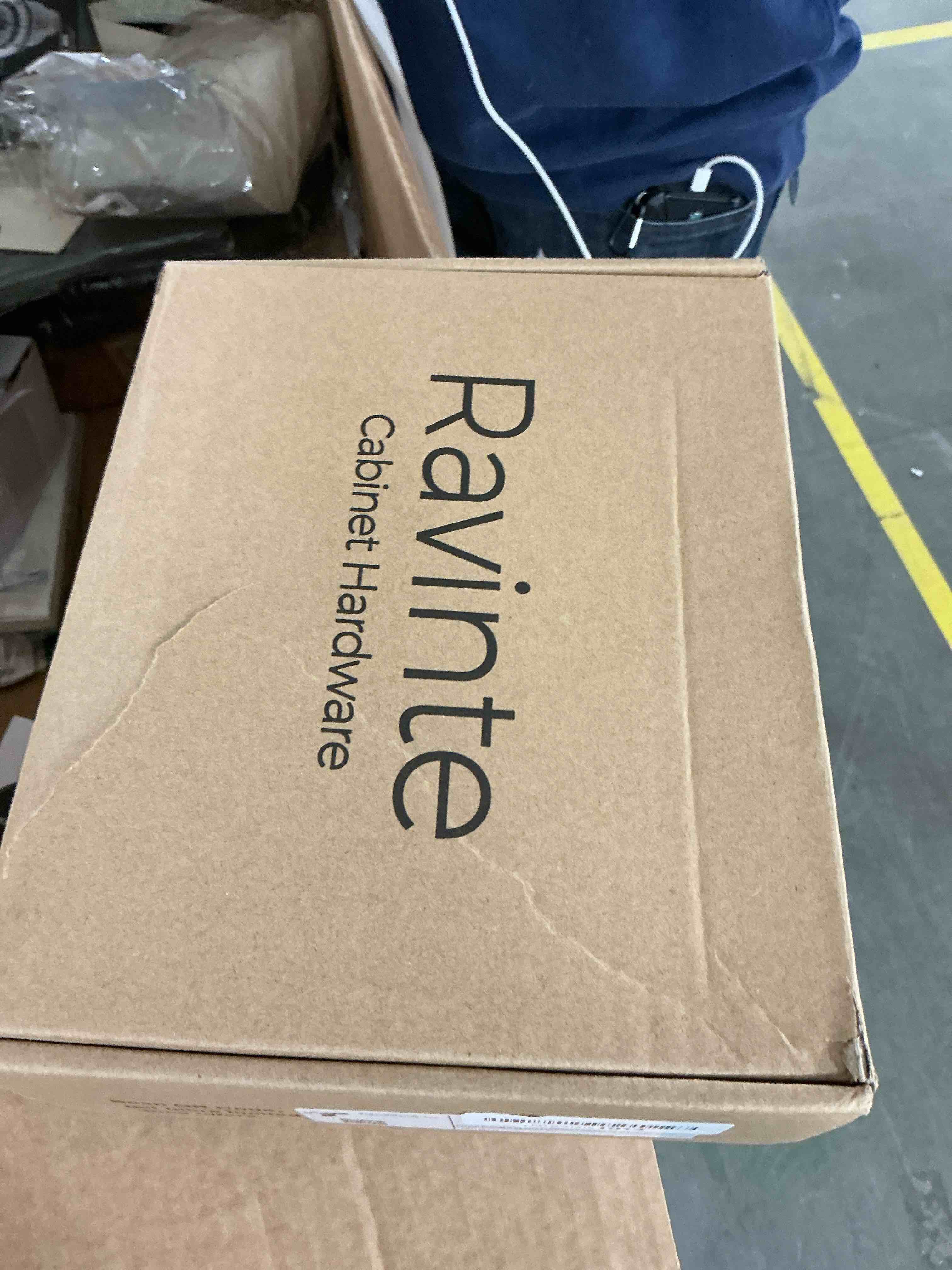 Condition photo showing New/Like New for Ravinte 30 Pack Gold Cabinet Handles 3-1/2 Inch Brushed Brass Square Cabinet Pulls Gold Hardware for Kitchen Cabinets - 6 Inch Total Length