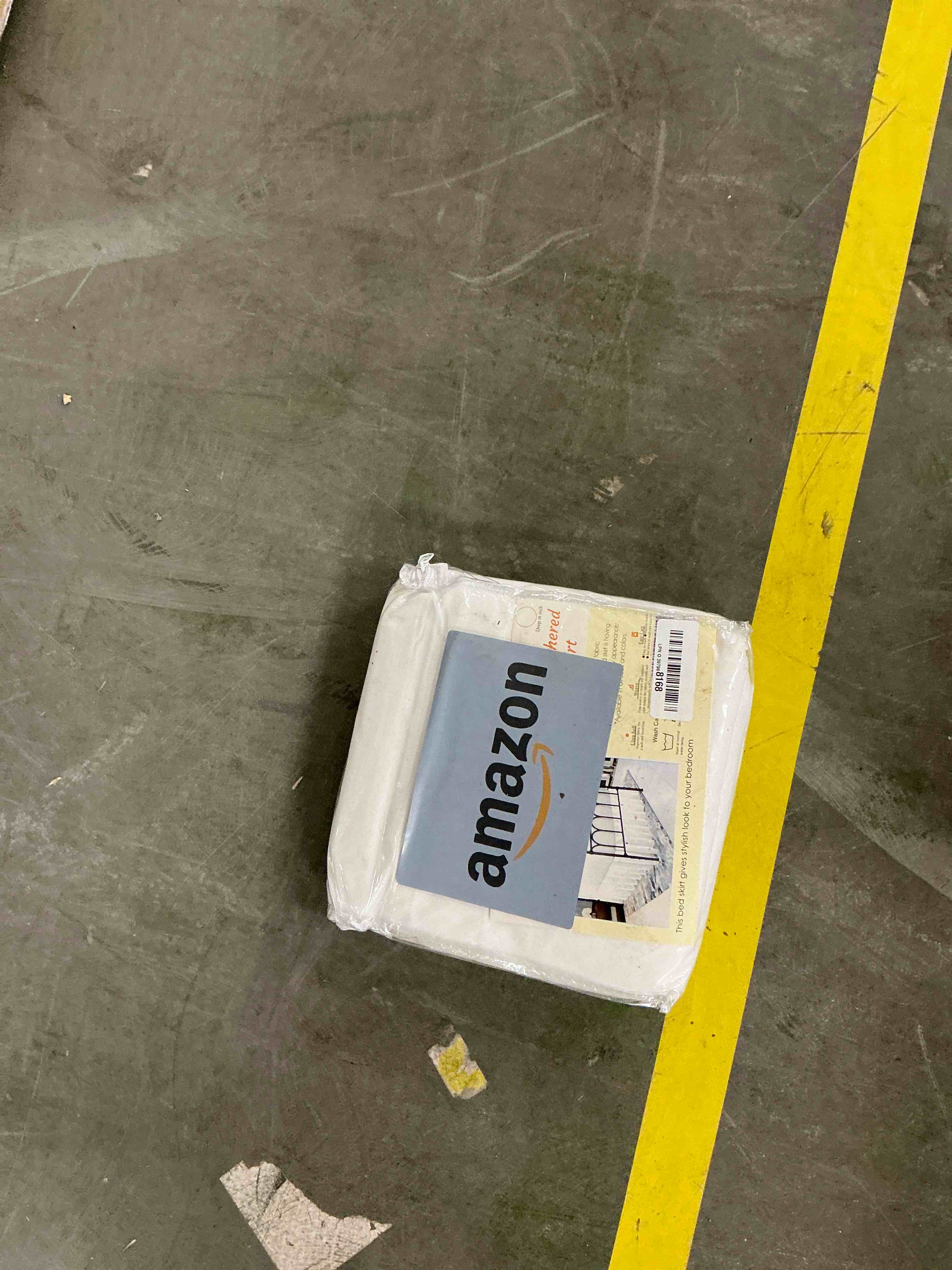 Condition photo showing New/Like New for Cottingon Ruffled Bed Skirt with Split Corners-Dust Ruffle - 16" Drop 100% Microfiber Soft,Sheen & Luxurious Look - Bed Skirts (Ivory -King) King 16 " Drop Ivory