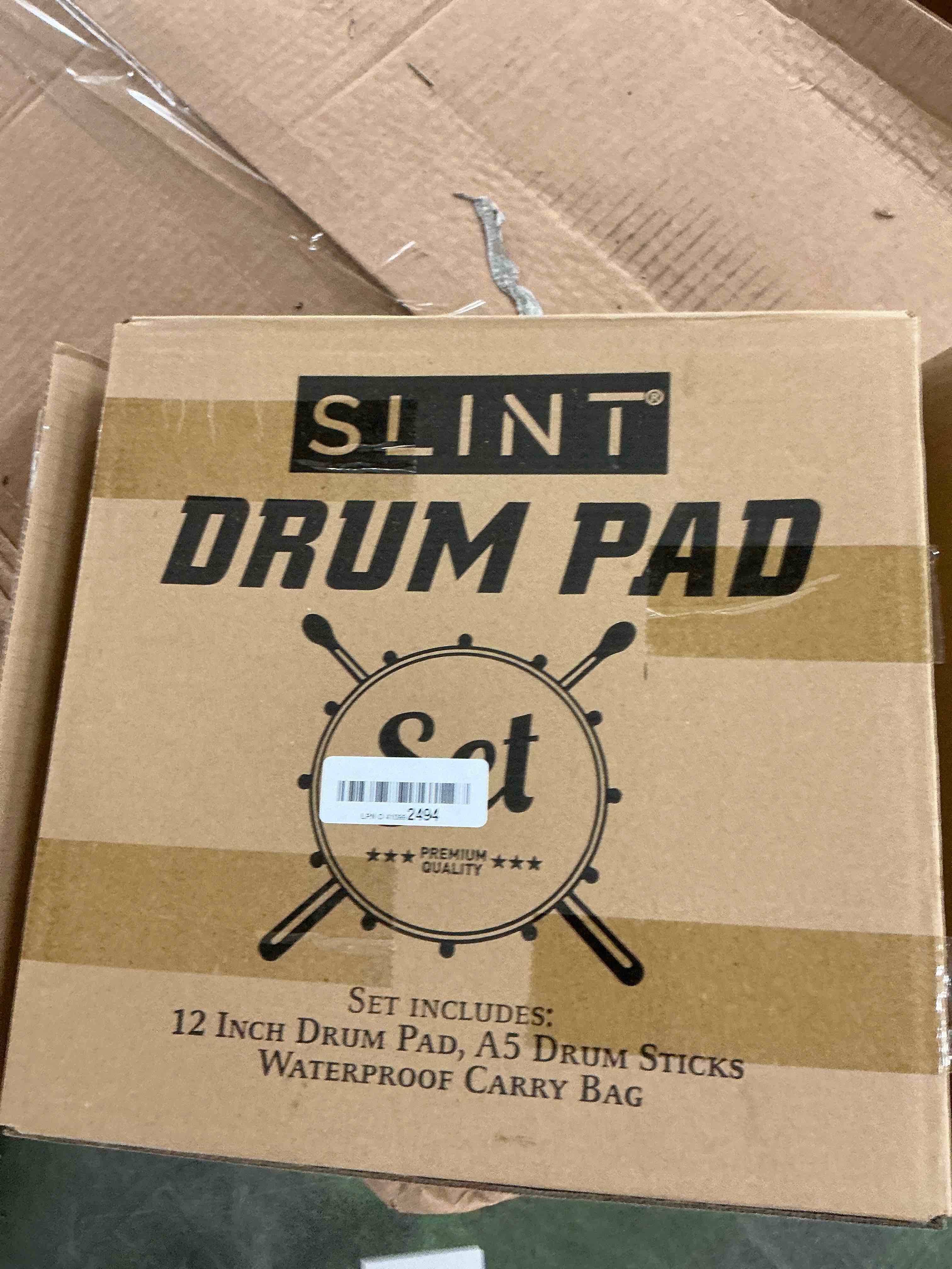 Condition photo showing New/Like New for SLINT Drum Practice Pad and Sticks