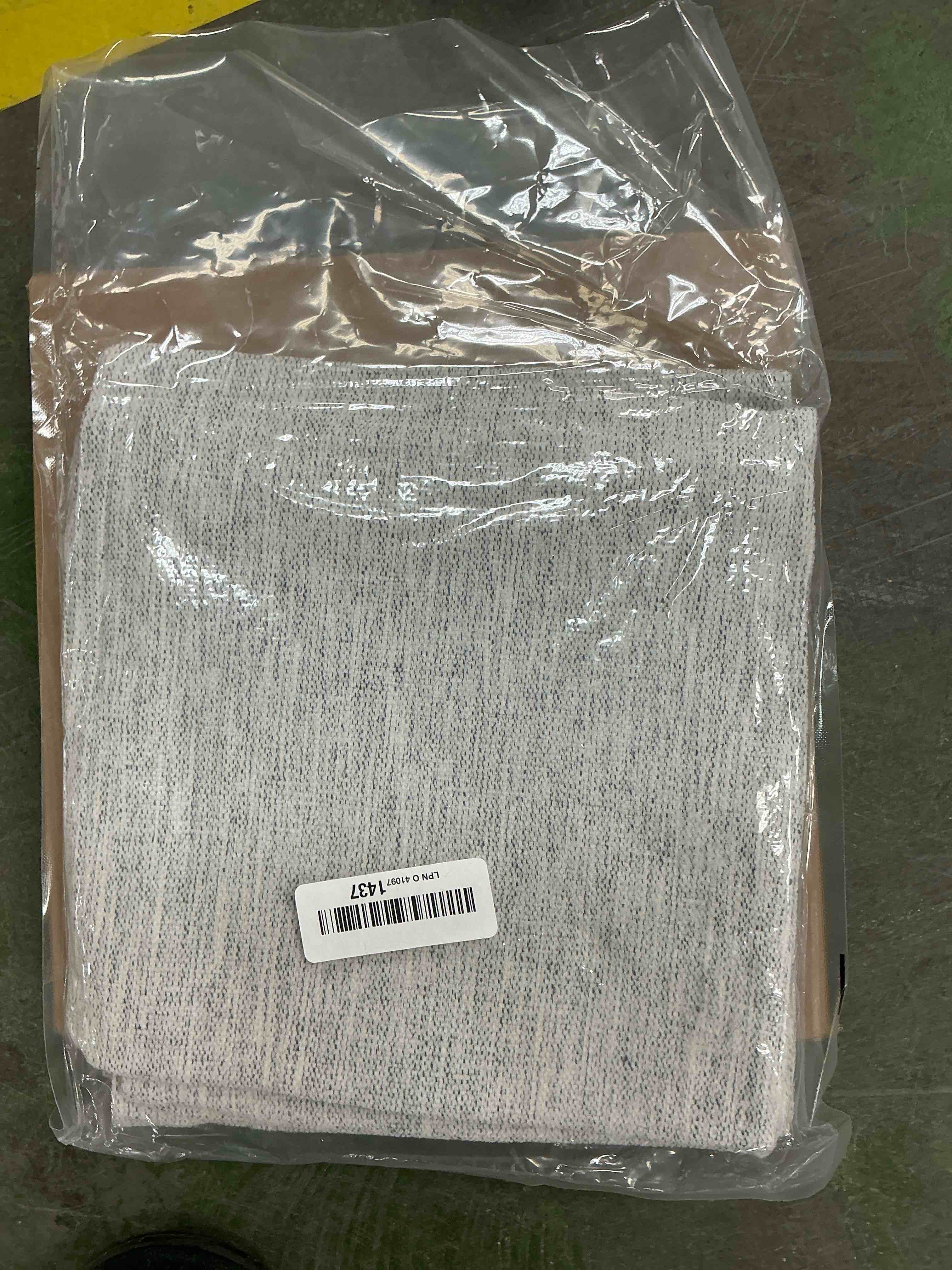 Condition photo showing New/Like New for Decorative Pillow Covers 18x18 Lined Linen Square Throw Cushion Cover for Bed Kids Chair, 45x45 cm, Light Grey