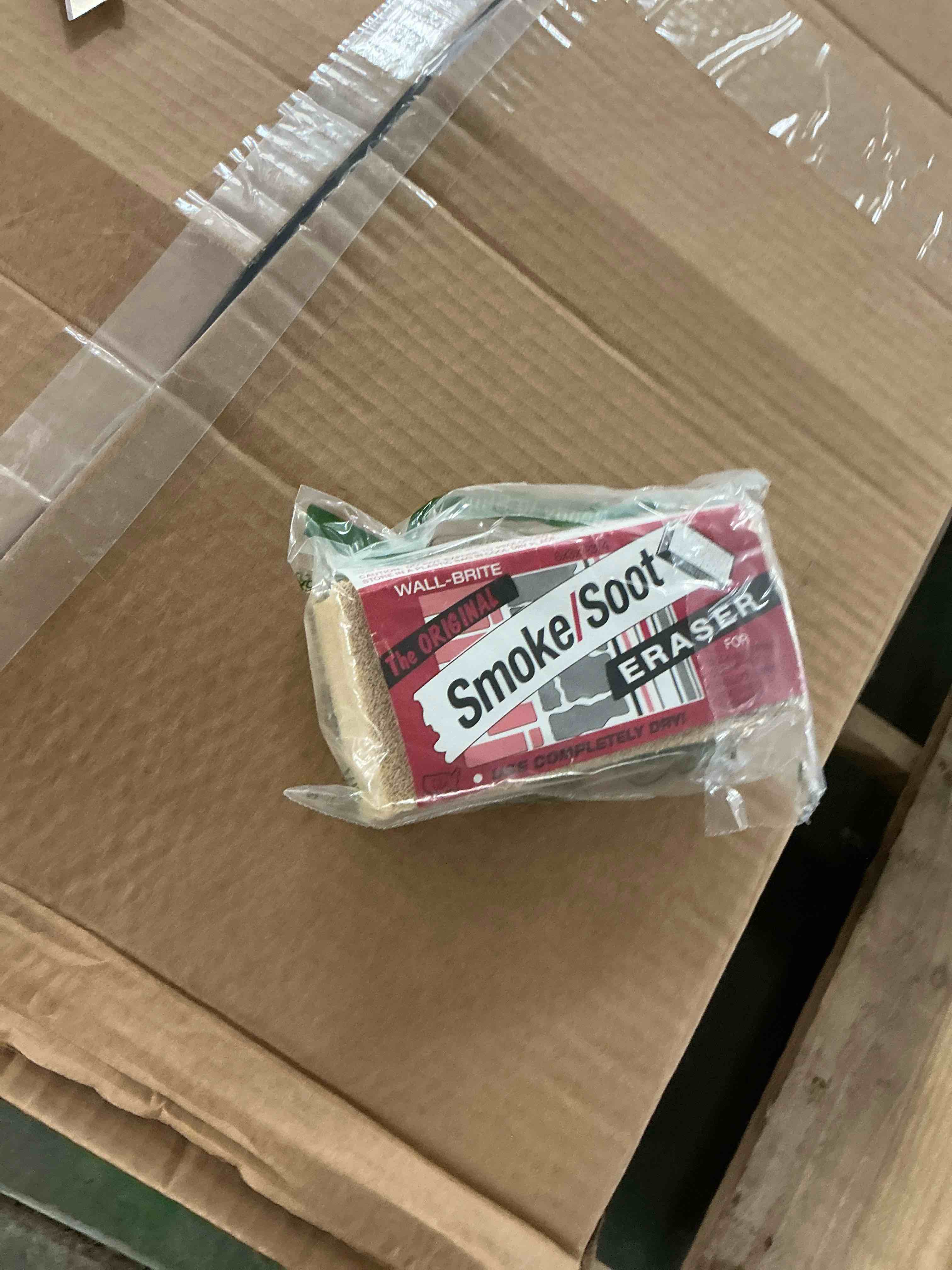 Condition photo showing Good Condition for Smoke Soot Eraser Sponge - 1 Pack