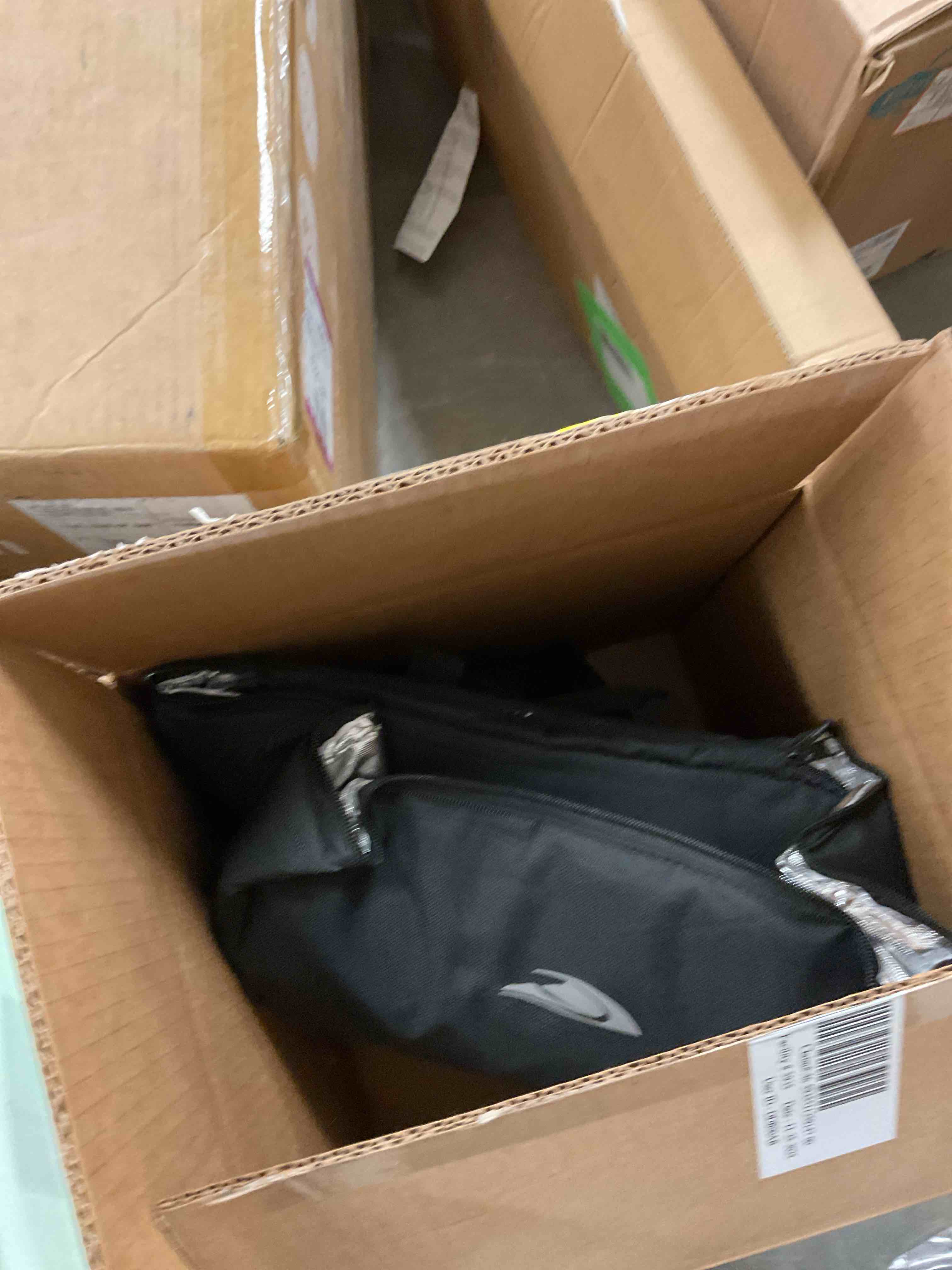 Condition photo showing Good Condition for Insulated Food Delivery 3 Pocket Backpack with Drink Cup Holders and Reflector for Deliveries, Groceries, DoorDash, Uber Eats and GrubHub (Black with Silver Reflector)