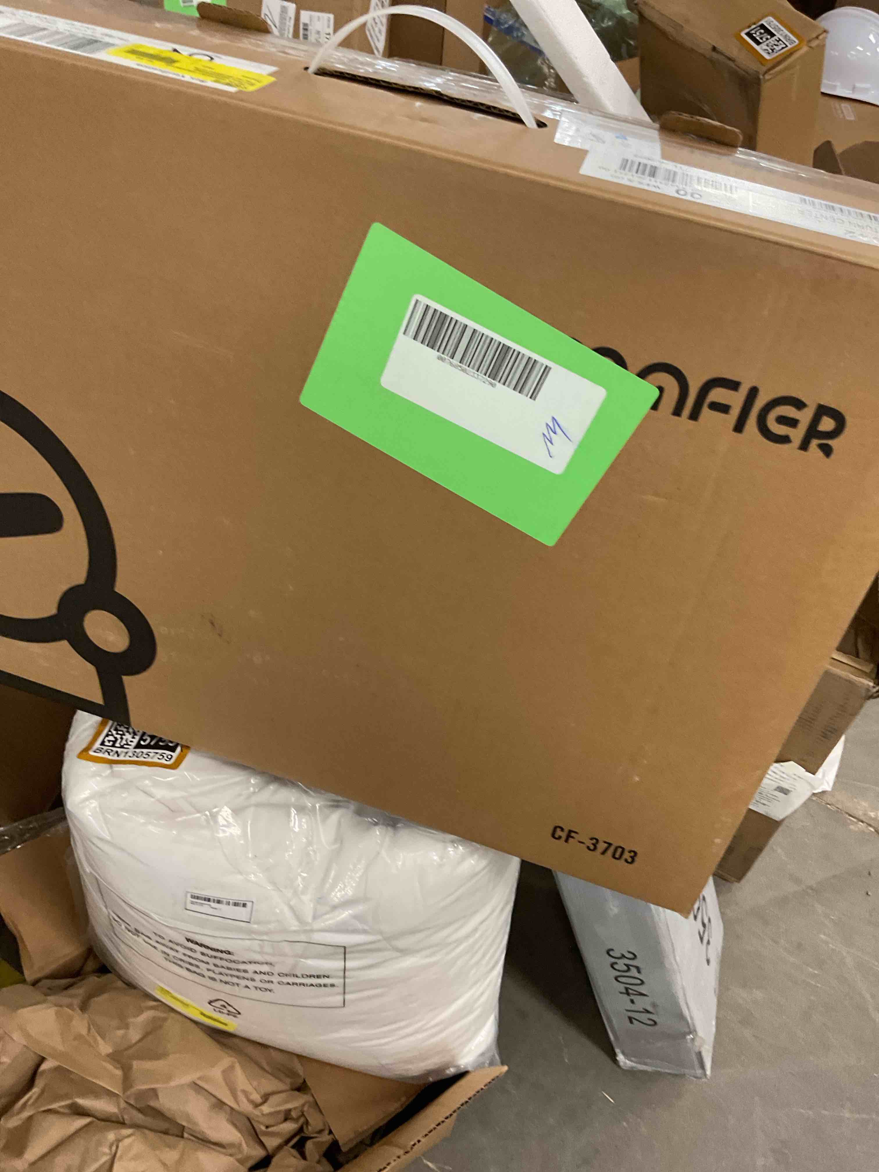 Condition photo showing New/Like New for Comfier Full Body Back Massager with Heating, 10 Soothing Vibration Back Massage Pad for Pain Relief, Massage Mat,Gifts