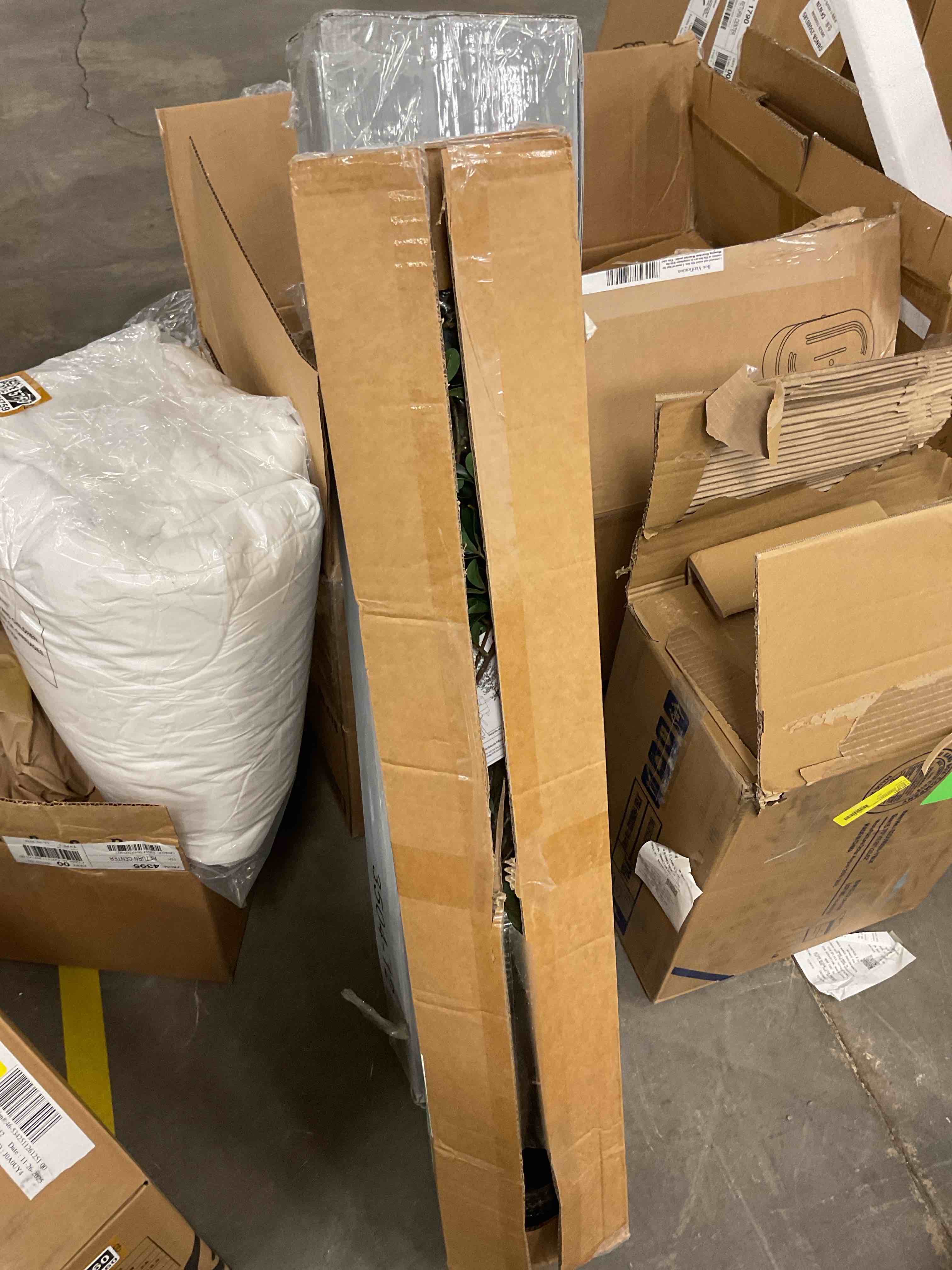 Condition photo showing New/Like New for DR.Planzen 7ft Faux Black Olive Tree - Realistic Potted Artificial Tree with Natural Trunk & Silk Leaves - Tall Faux Plant for Home, Office, Indoor & Outdoor Decor - Low Maintenance & UV Resistant