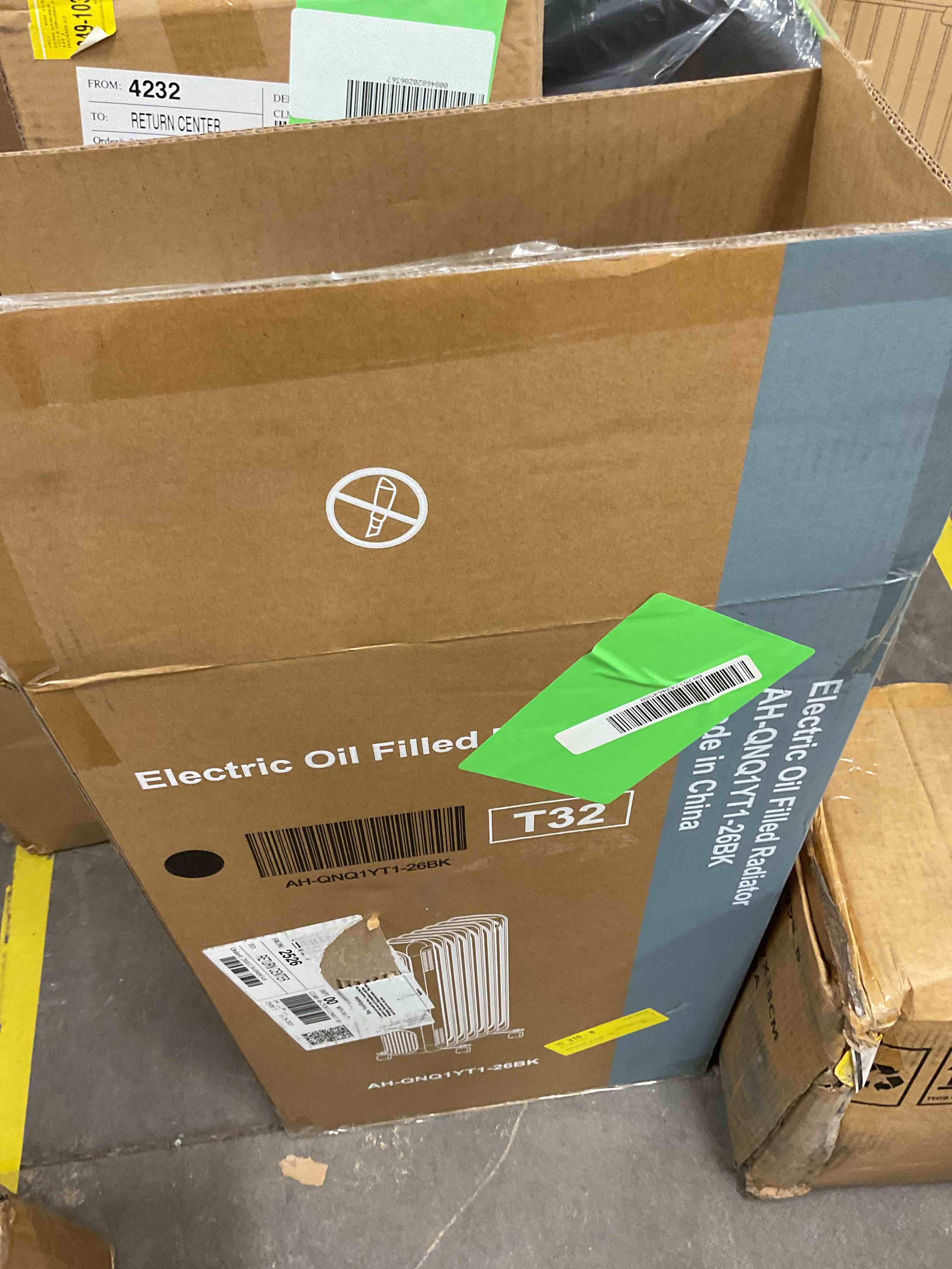 Condition photo showing New/Like New for Dumos Oil Filled Radiator Heater with Adjustable Thermostat, 1500W Oil Space Heater for Indoor Use, Portable, 22inch Bright Black