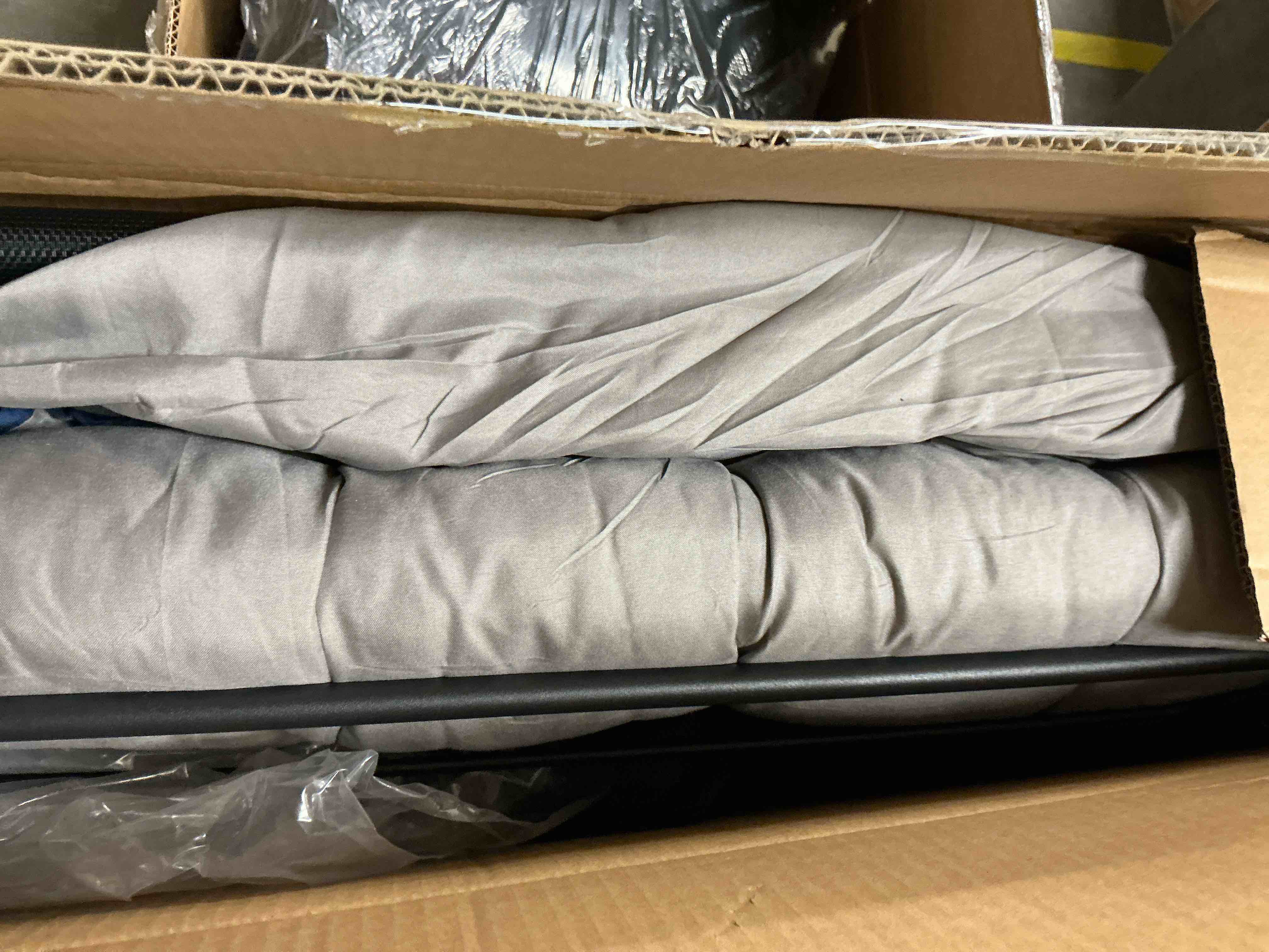 Condition photo showing Good Condition for GVDV Portable Folding Camping Cot with Mattress, 29" Wide Multi-Position Folding Chaise Lounge Chair, Oversized Folding Bed Sleep Cot for Outdoor, Home, Office