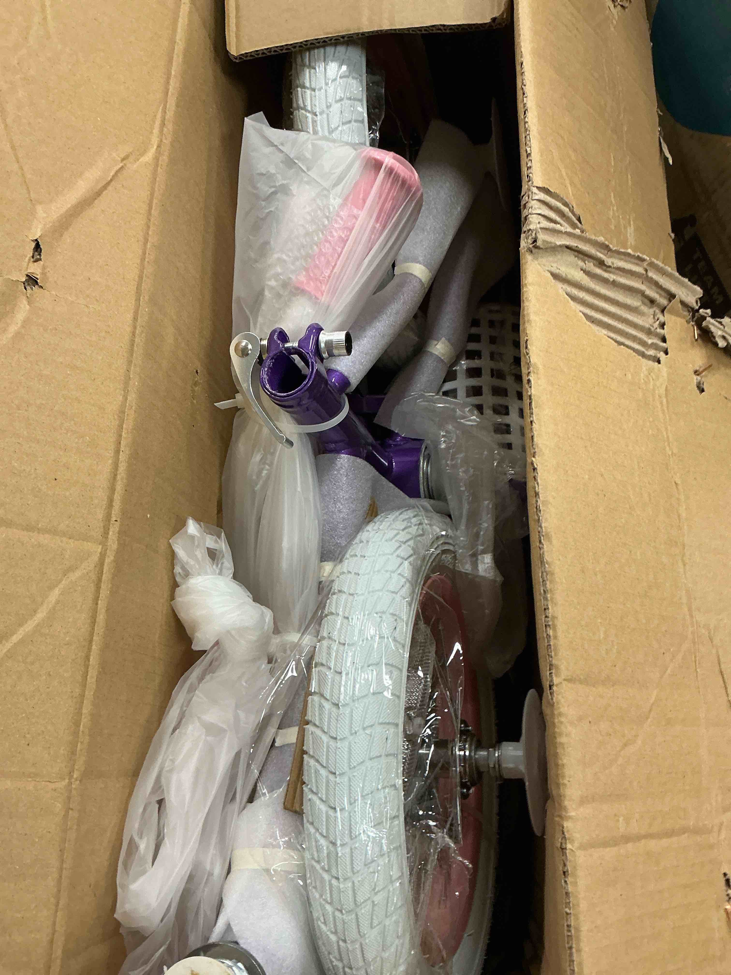 Condition photo showing Good Condition for JOYSTAR Angel Girls Bike 12 Inch Kids Bike with Training wheels for 2-4 Years Old Girls,Toddler Bicycle,Purple