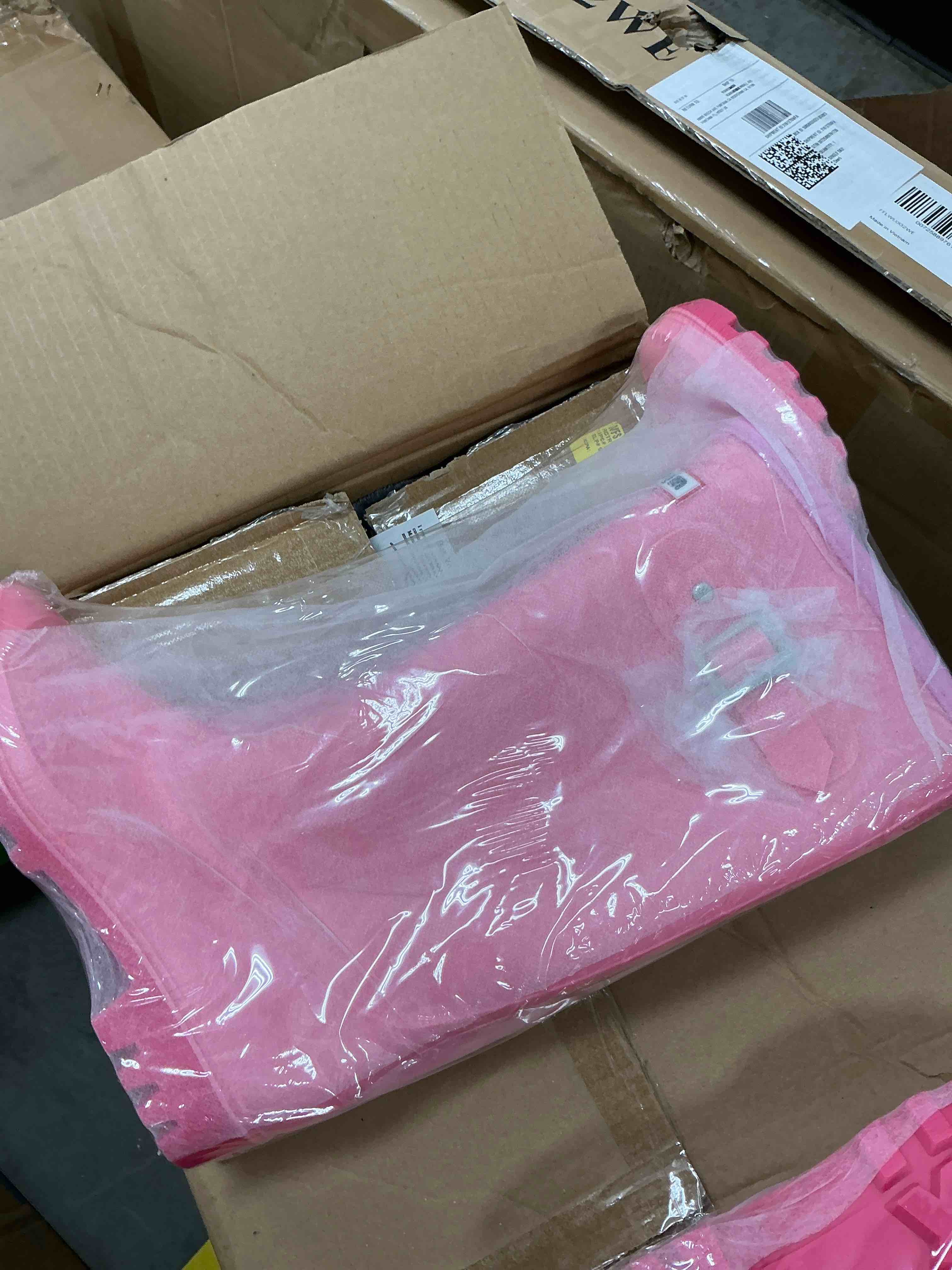 Condition photo showing New/Like New for Rain Boots for Women, Waterproof Knee High Rubber Boots, Fashion Comfy Tall Water Boots Lightweightr Garden Booties for Outdoor