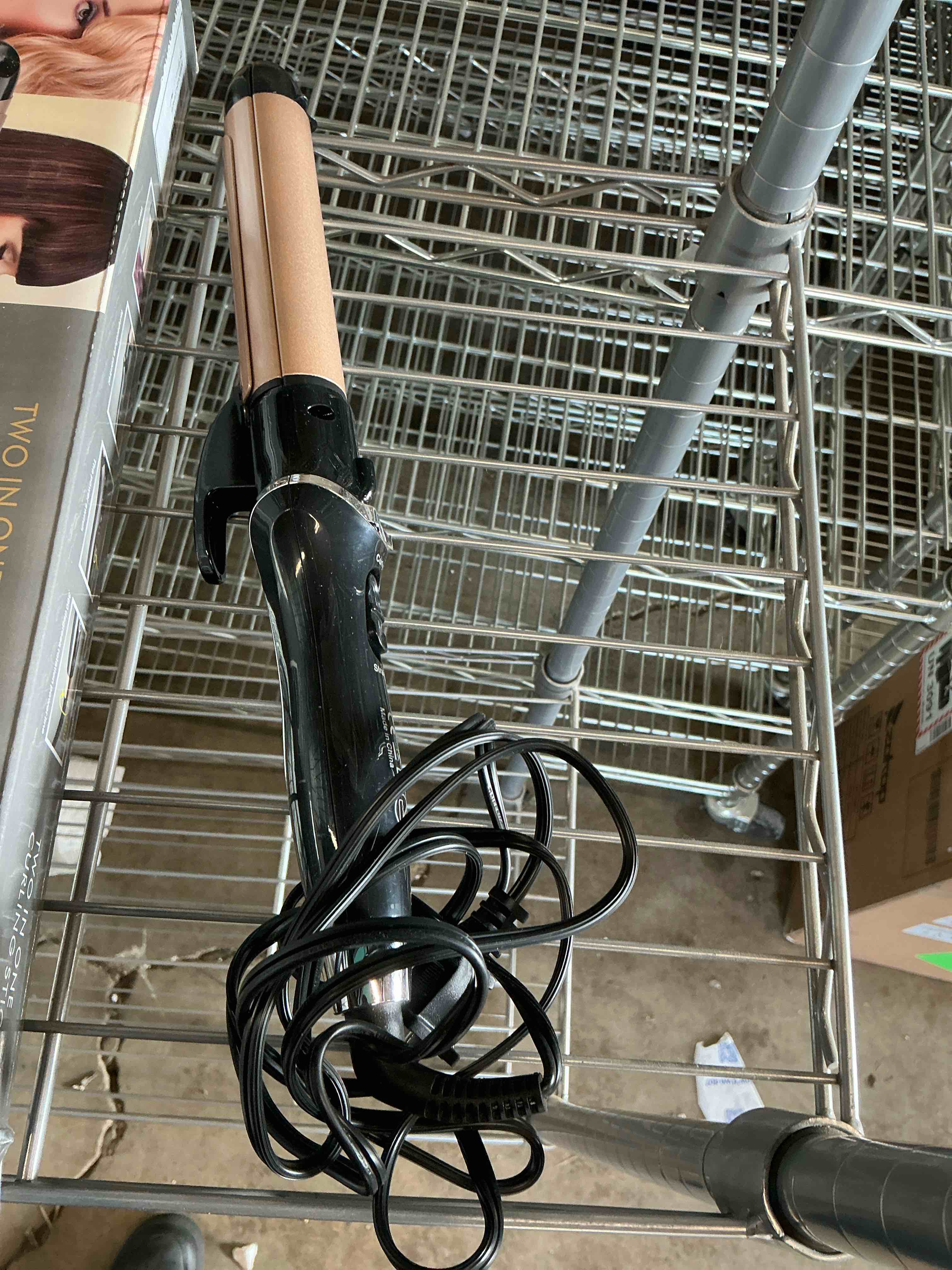 Condition photo showing Good Condition for Ceramic Hair Straightener and Curler 2 in 1 - Curling Iron 1.25 In , Adjustable Temp 450°F, Dual Voltage, Anti-Tangle Barrel for Salon Shine, Frizz-Free Curls & Straight Styles for All Hair