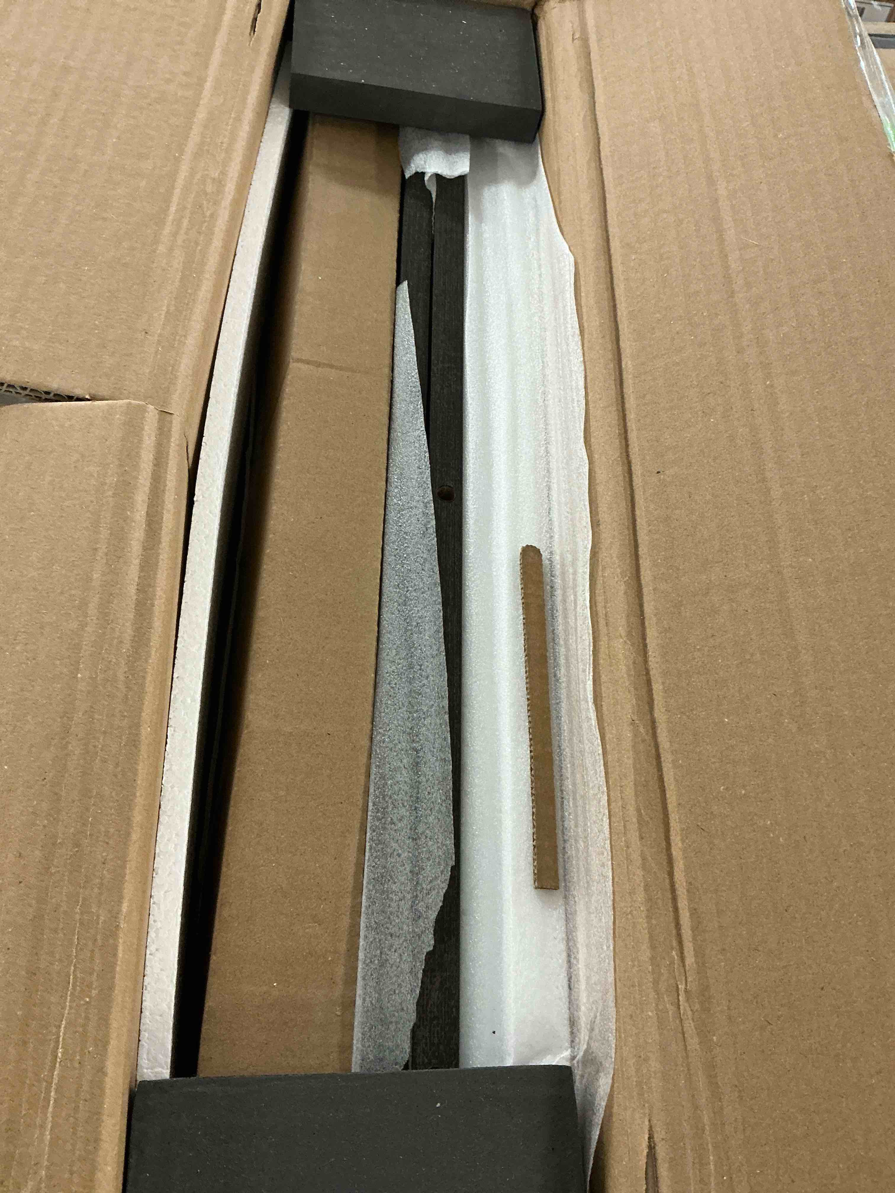 Condition photo showing New/Like New for GUNAITO Lift Top Coffee Table with LED Lights, Modern Farmhouse Center Table with Storage, 31.5''Hx31.5''Wx19''D, Black