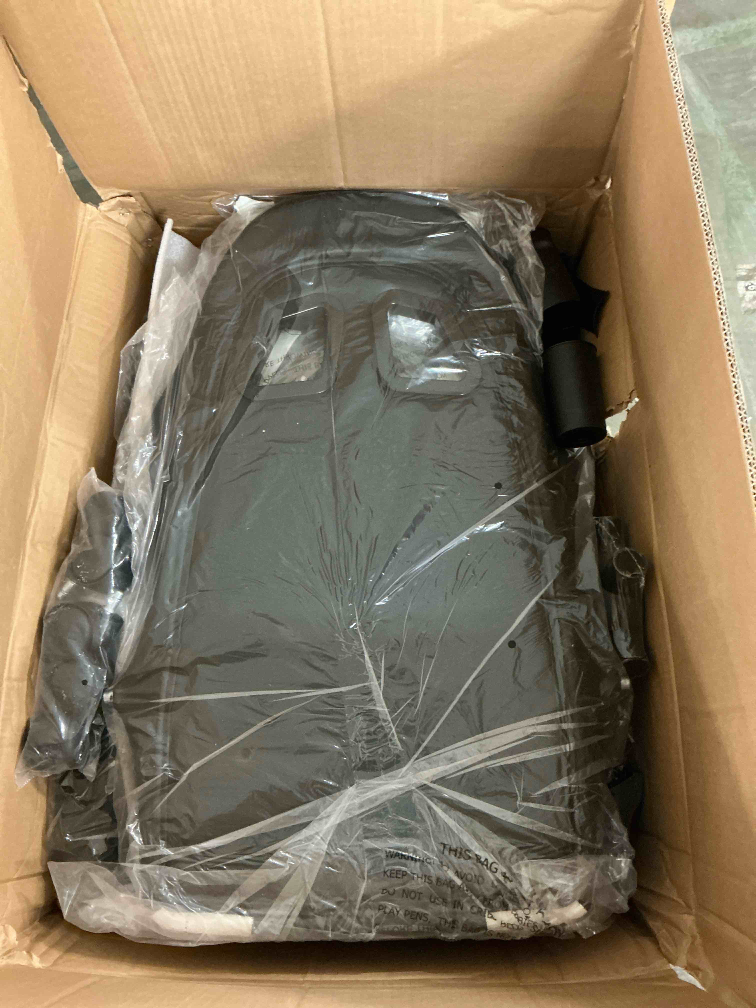 Condition photo showing New/Like New for JONPONY Big and Tall 400LBS Gaming Chair, Ergonomic Design, Gamer Chair PU Leather with Footrest and Lumbar Support, High Back Office Chair Support 8 Hours Long Sitting, Computer Chair,White