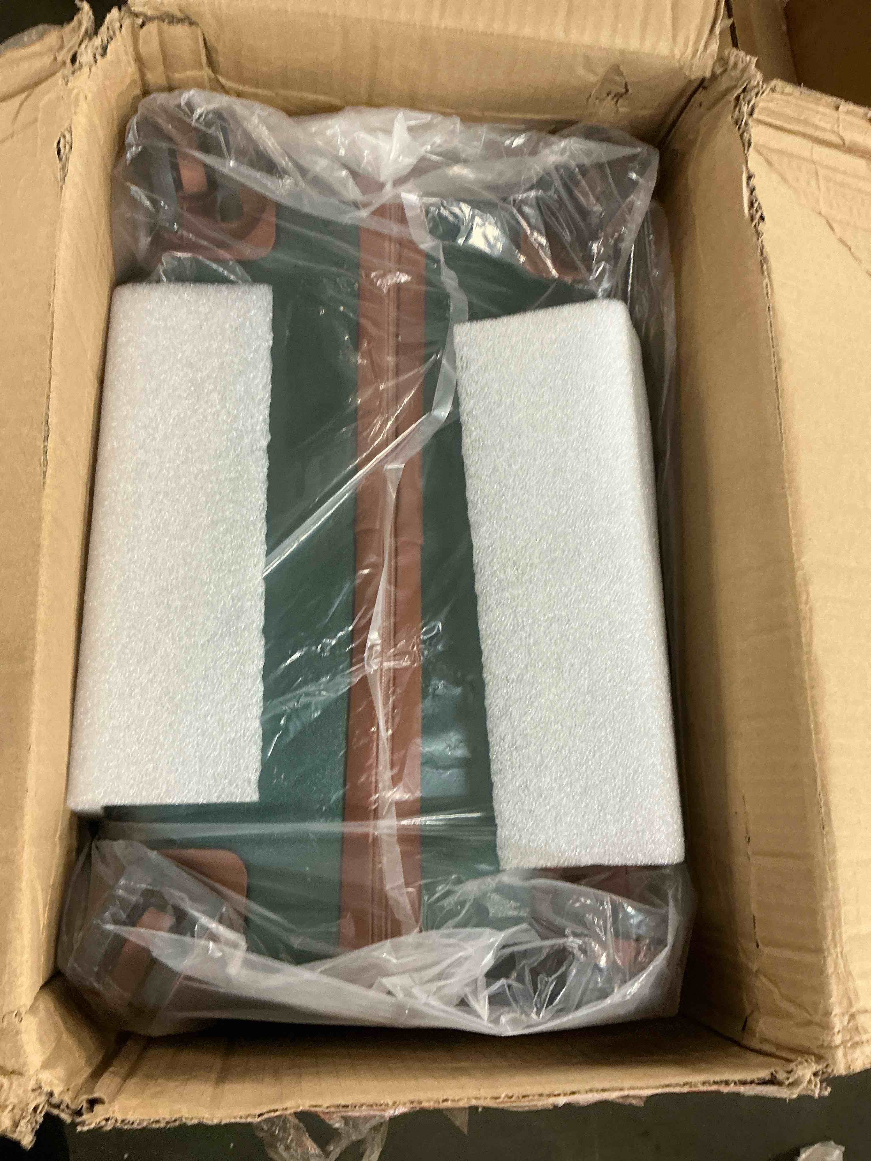 Condition photo showing New/Like New for Zimtown Luggage  3 Piece Set, ABS Hardside Lightweight Suitcase with Spinner Wheels TSA Lock, Deep Green