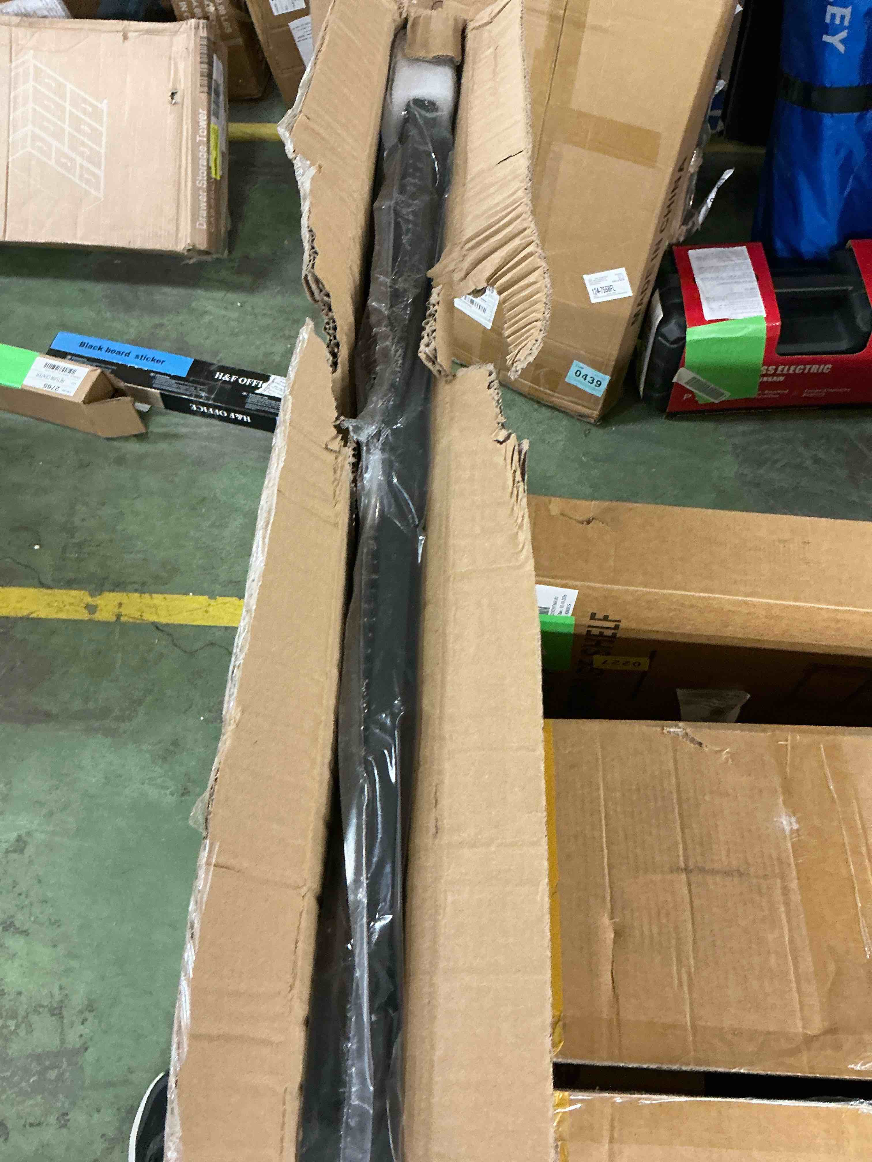 Condition photo showing New/Like New for Pet Gate, Caveen 29.5''-32.2''Dog Gates for Stairs & Doorways, Gate for Ages 6 to 36 Months, Black