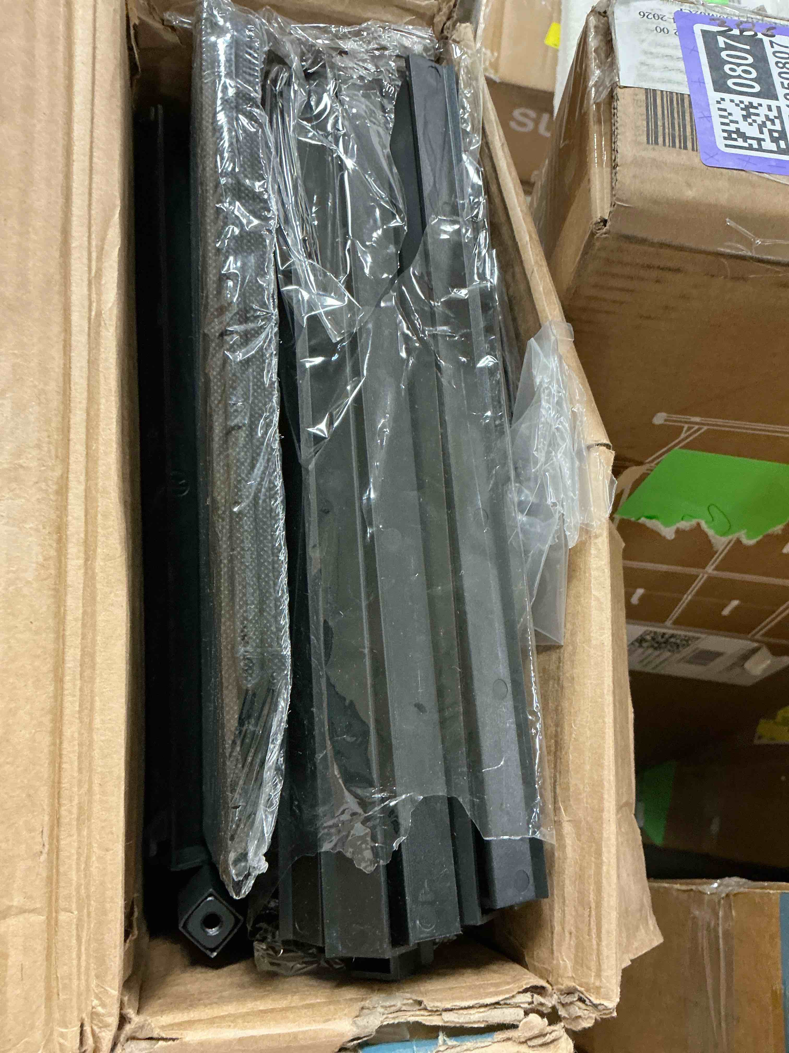 Condition photo showing New/Like New for ZUNMOS 9 Drawer Fabric Dresser for Bedroom, Chest of Drawer Organizer Storage Cabinet for Closet, Entryway, Black