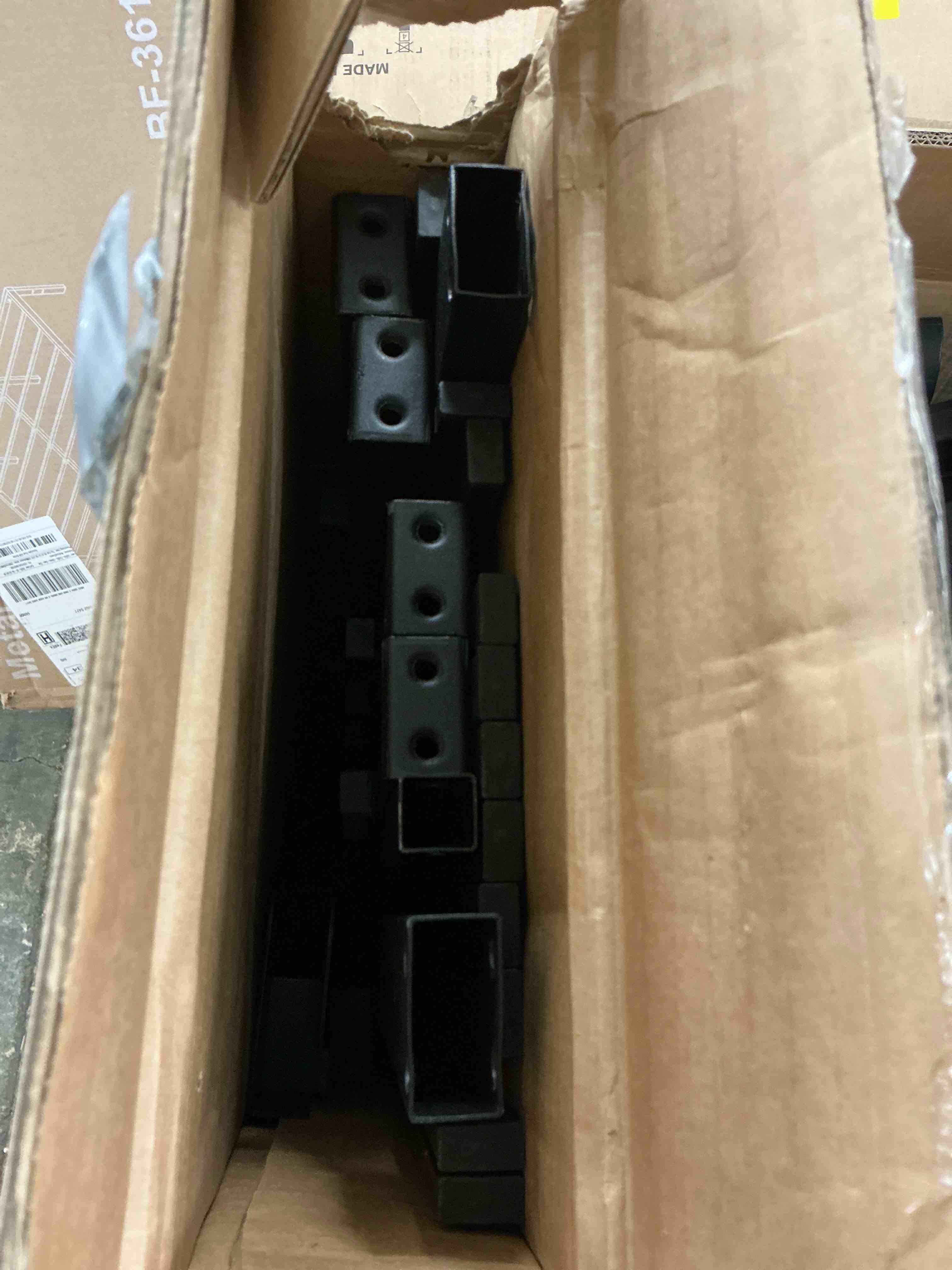 Condition photo showing New/Like New for ZUNMOS Twin Bed Frame, Heavy Duty Metal Platform with Storage Space Under Frame, No Box Spring Needed Twin Size Bed Frame, Black