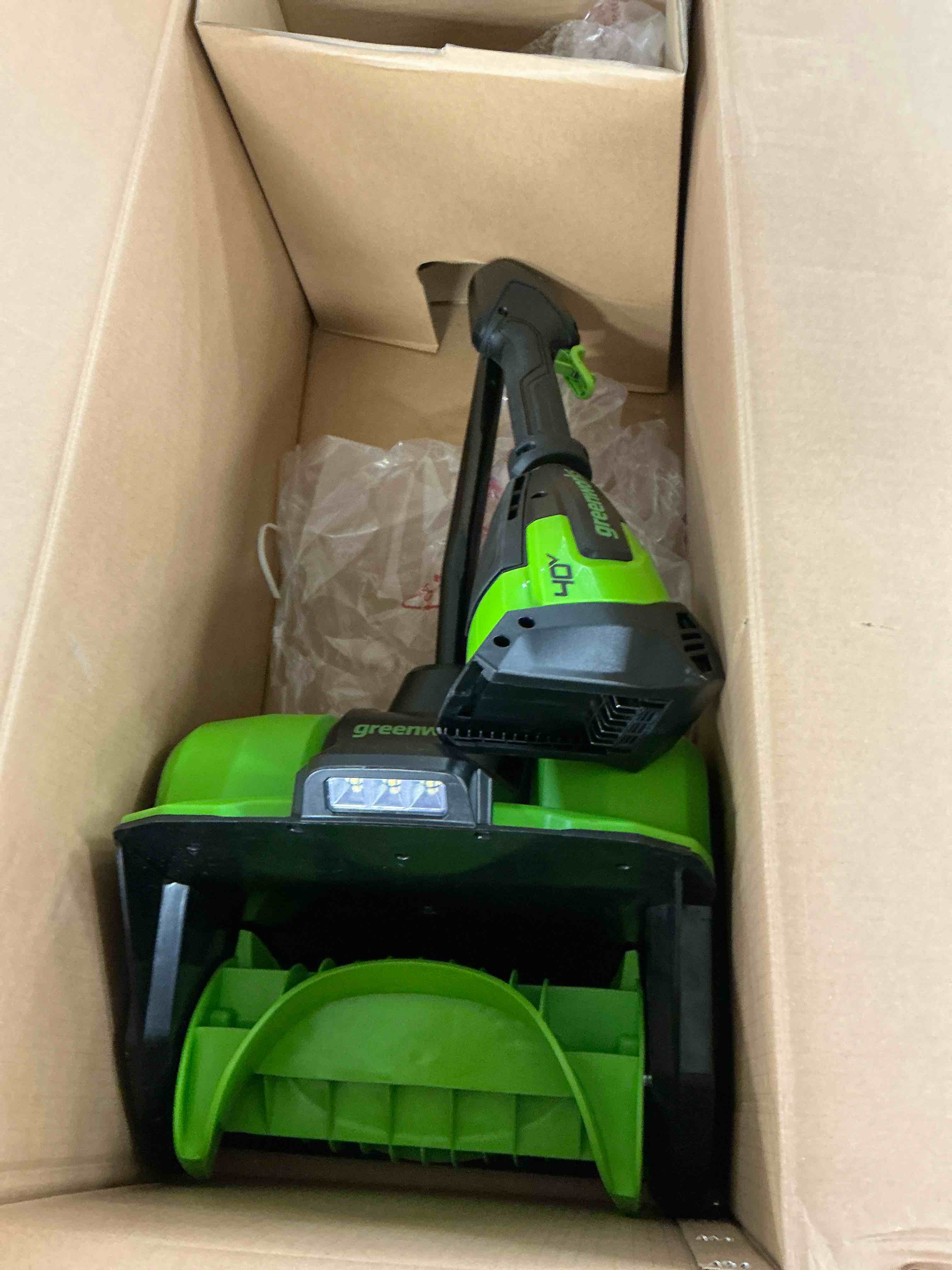 Condition photo showing Good Condition for Greenworks 40V 12 Brushless Snow Shovel(LED) Tool Only (No included charger,No battery) 