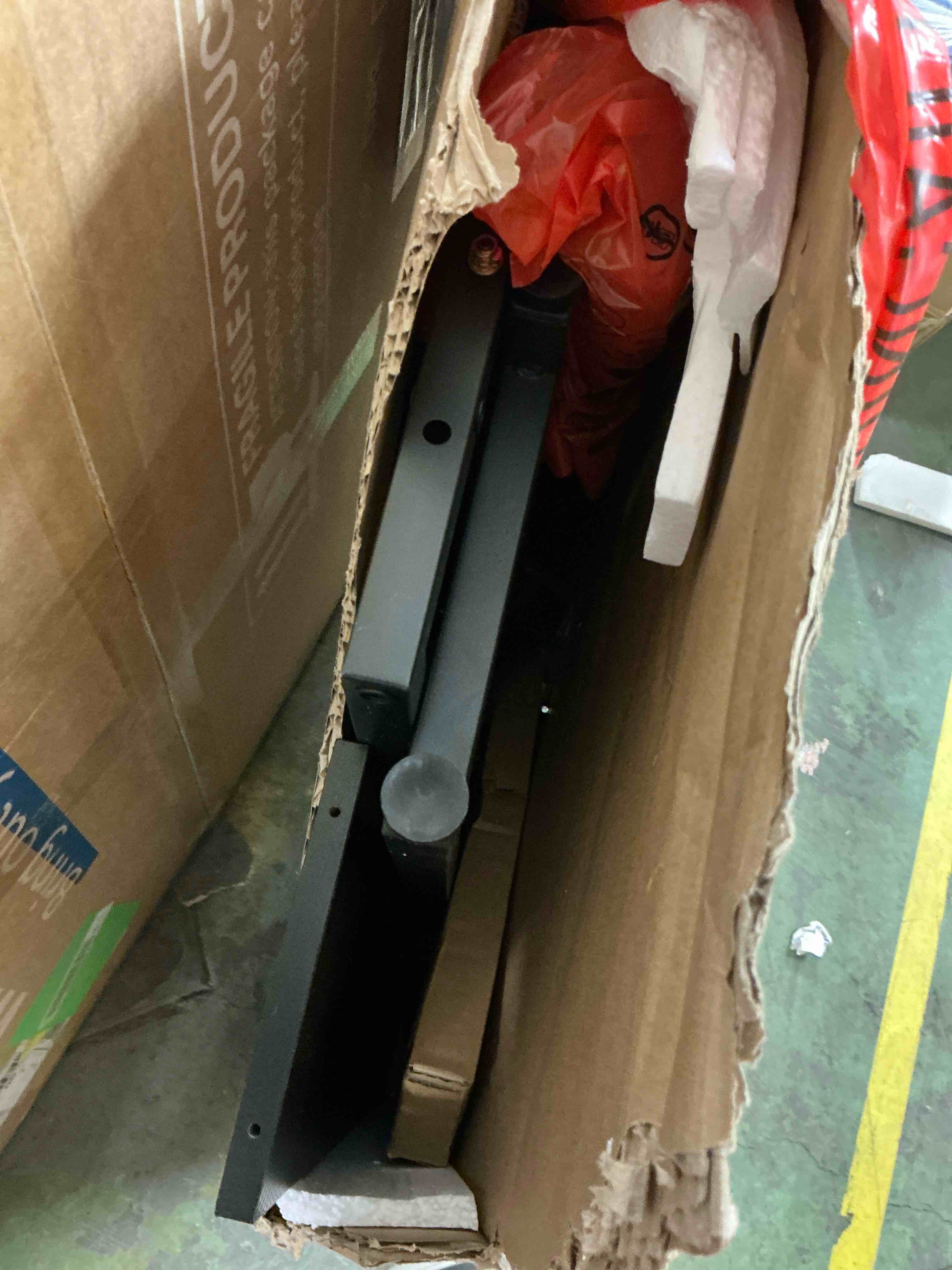 Condition photo showing Good Condition for Greenstell Corner Office Gaming Desk 44.5 Inches L-Shaped Computer Desk with Charging Hub & Ergonomic Stand for Small Spaces,Black