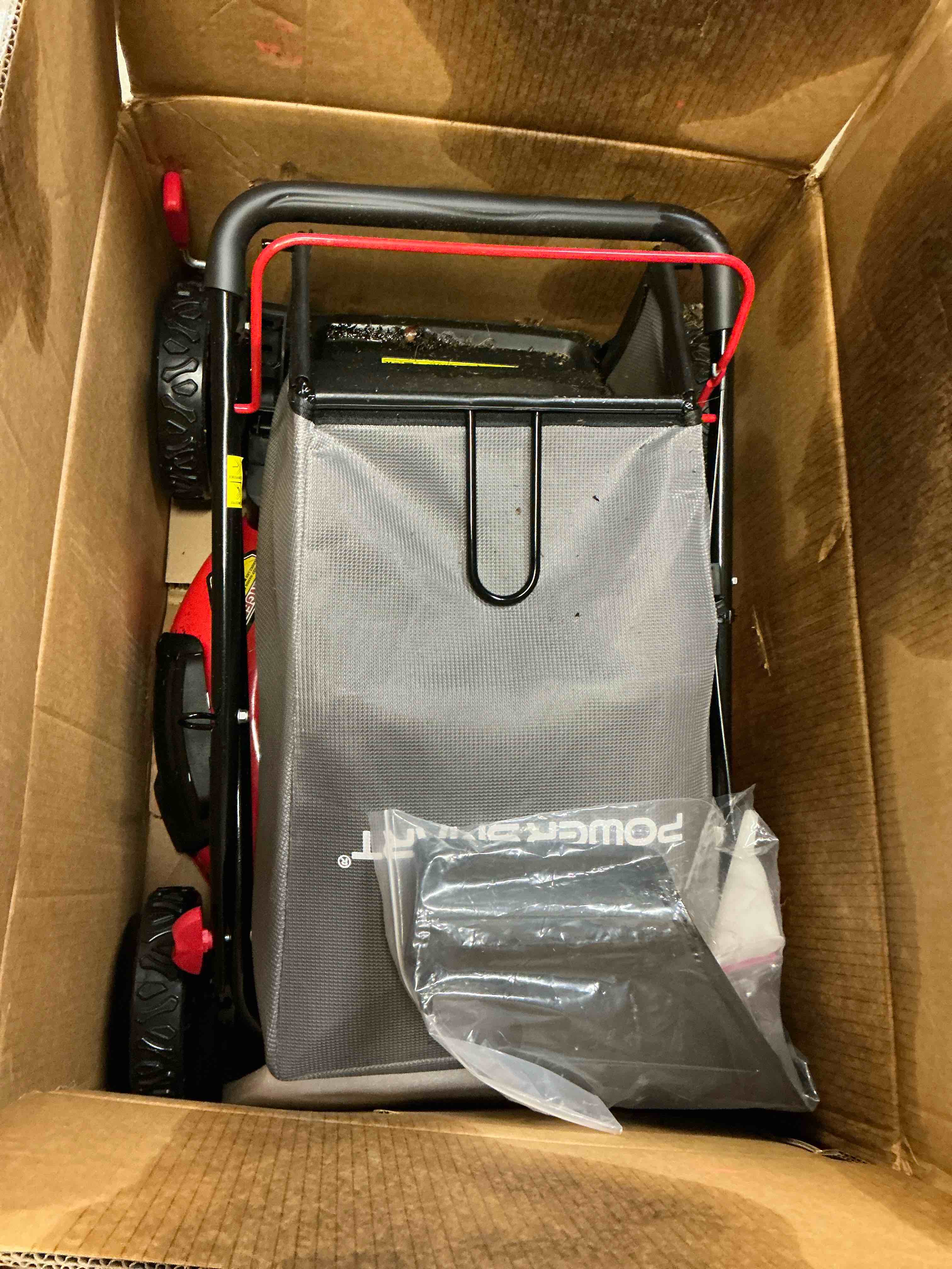 Condition photo showing Good Condition for PowerSmart 21" 144cc Gas Push Lawn Mower , with 3 in 1 push lawn mower Height Adjustment