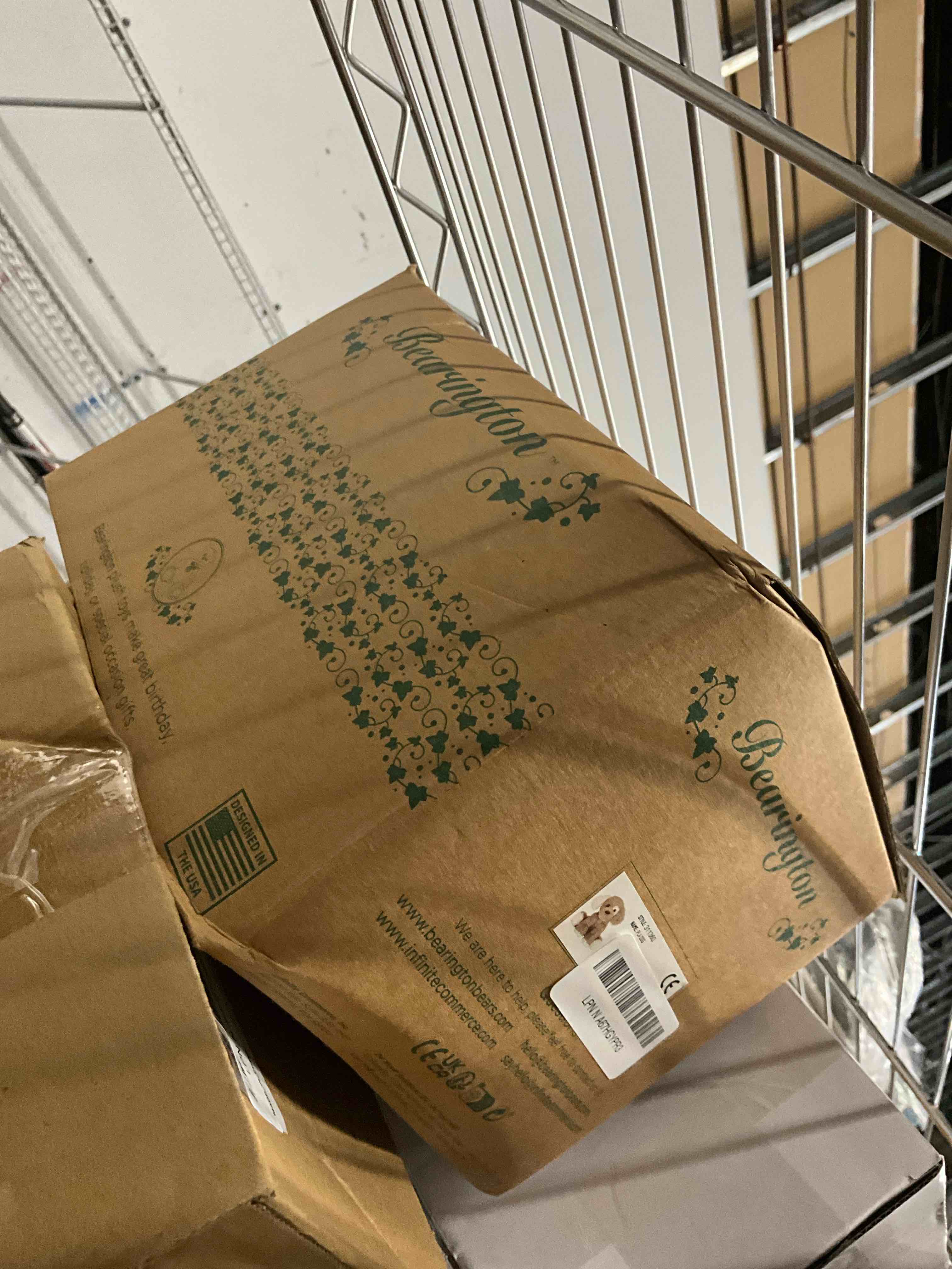 Condition photo showing Good Condition for Bearington Pal Dog Stuffed Animal Plushies - 11" Realistic Dog Plush Stuffed Animals with Floppy Ears and Expressive Face - Soft Beige and Brown Lifelike Puppy Plush Toy Gift for Toddlers and Kids