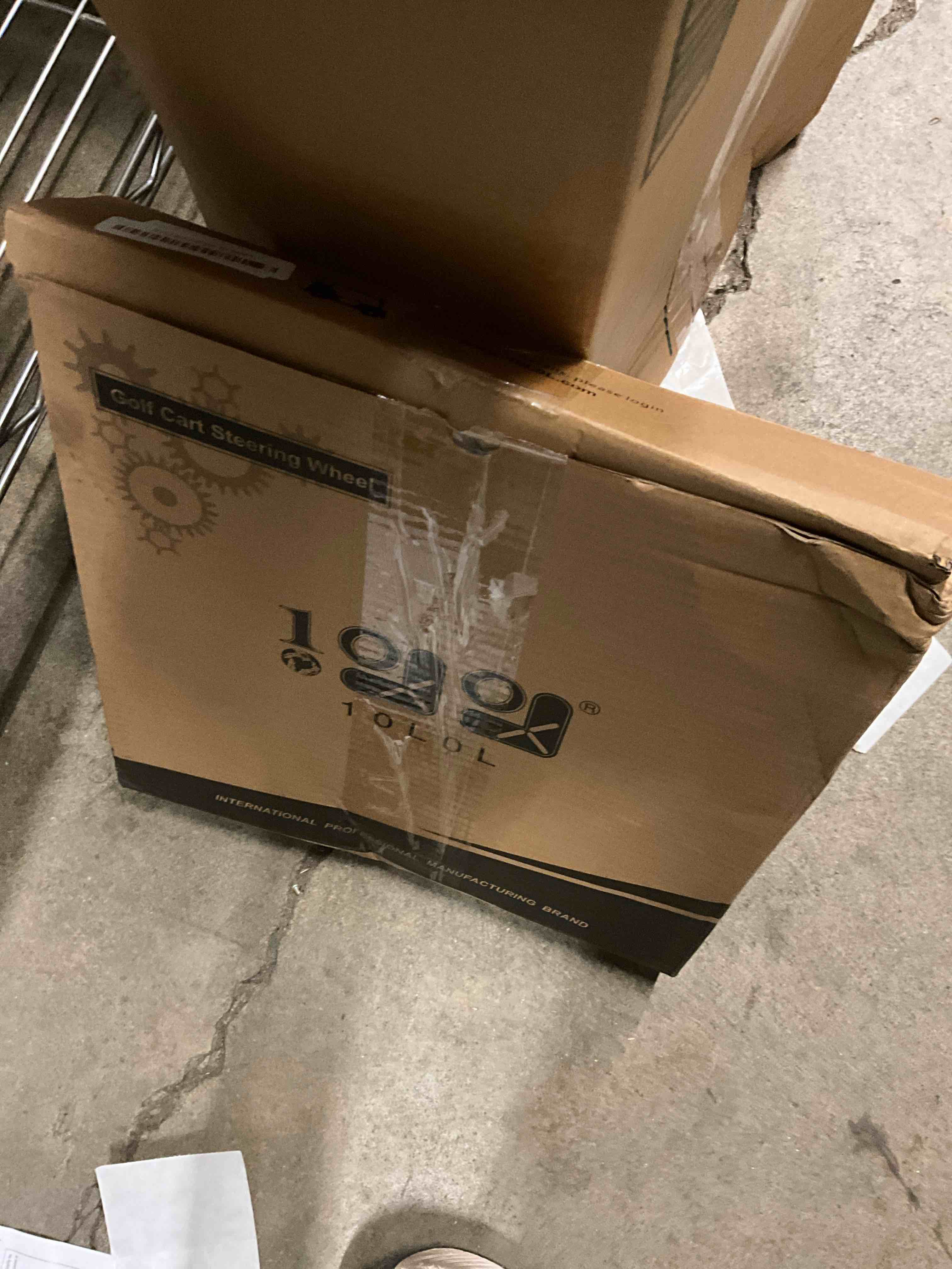 Condition photo showing Good Condition for 10L0L Golf Cart Steering Wheel, Universal Design Fit Yamaha EZGO RXV & TXT, Club Car DS, Club Car Precedent Tempo Most Golf Cart orion gray