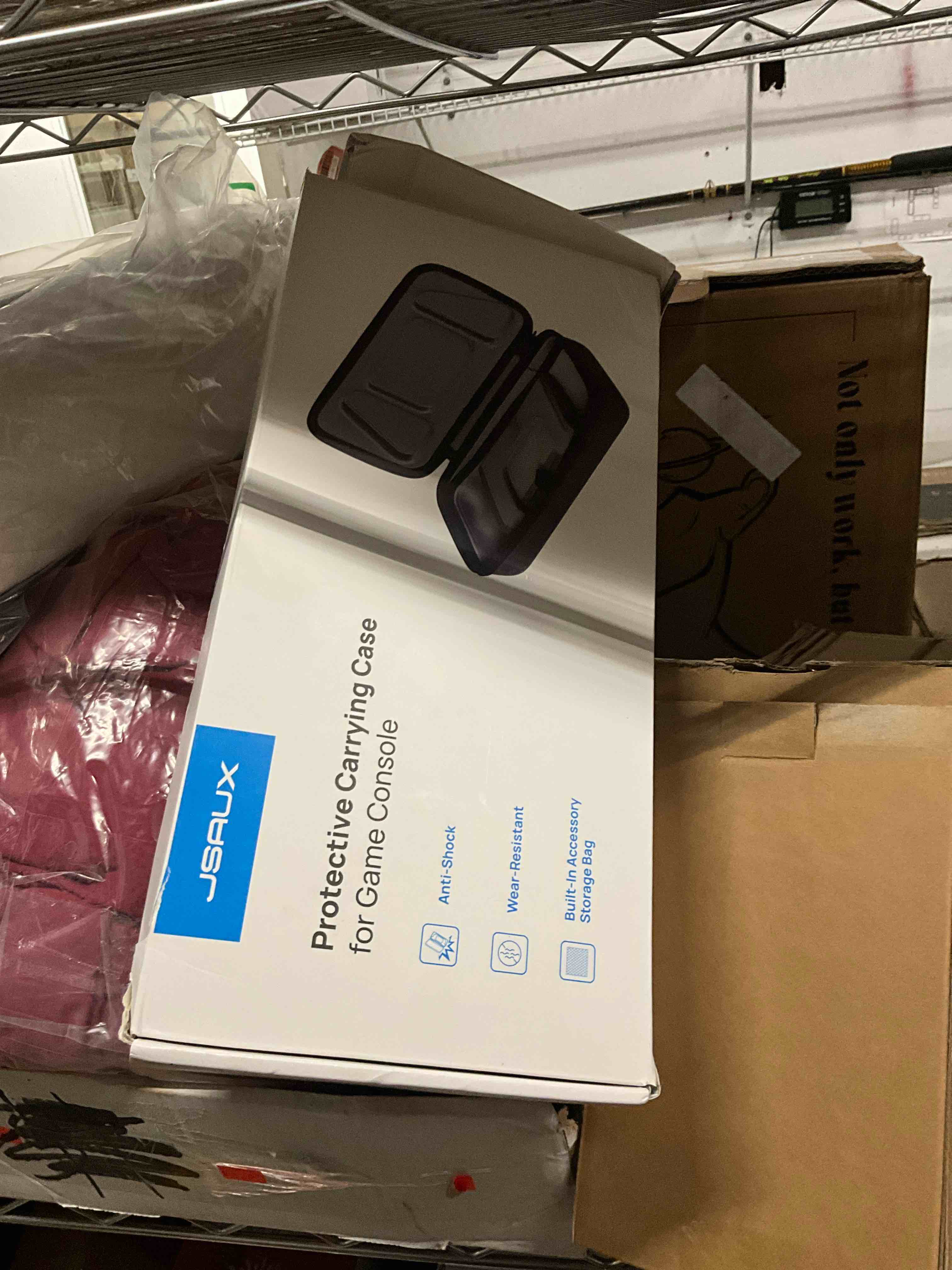 Condition photo showing Good Condition for JSAUX Carrying Case Compatible with Steam Deck/ROG Ally, Protective Hard Shell Carry Case Built-in Charger & Docking Station Storage, Portable Travel Bag for Steam Deck OLED/ROG Ally X