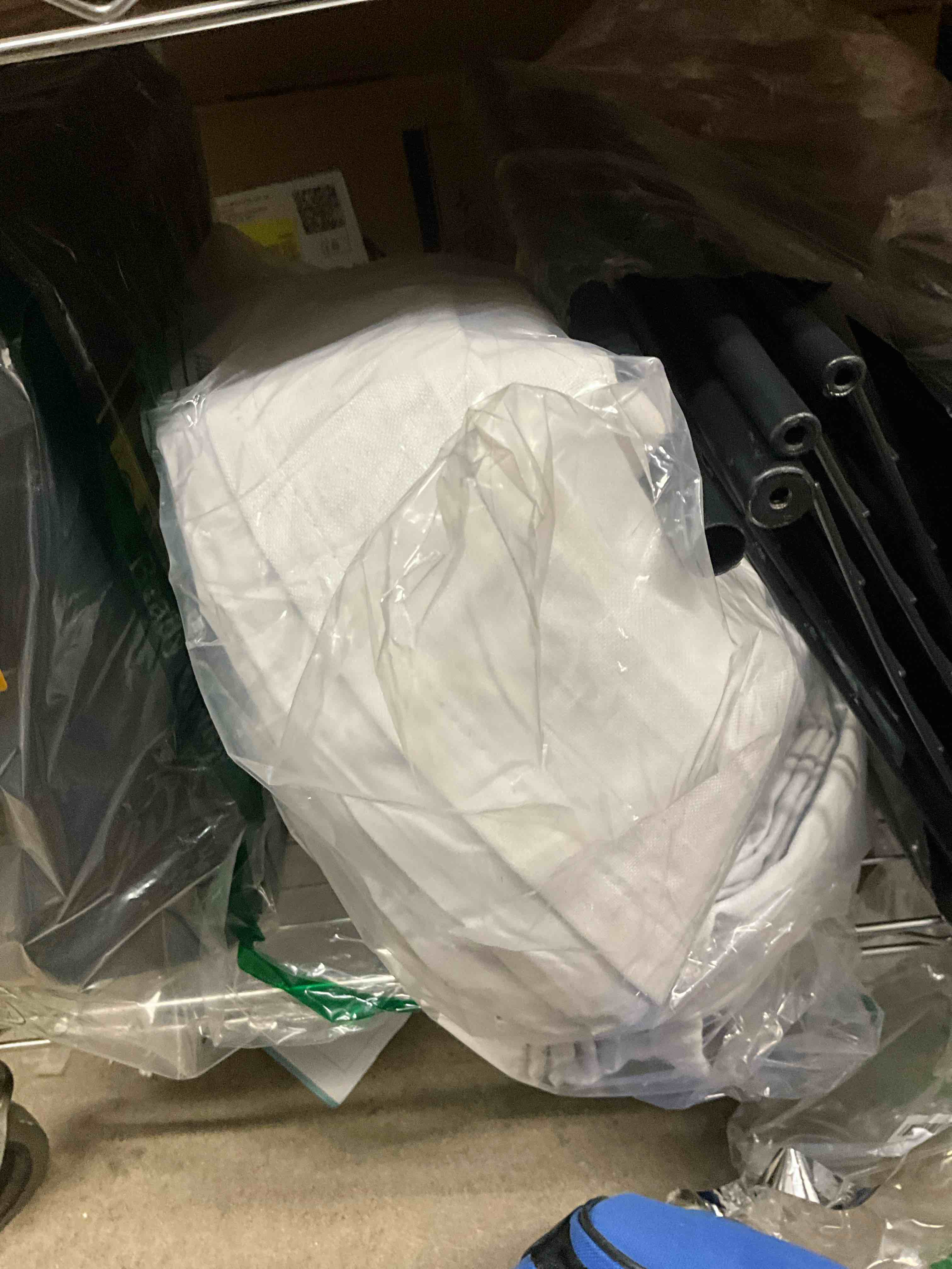 Condition photo showing Good Condition for Extra Long 100% Blackout Linen Curtains 120 Inches Long for Living Room Bedroom Large Window Pinch Pleated with Hooks Rings Back Tab Thermal Insulated Light Blocking Boho Track Curtains Birch Ivory Beige White 40"W x 120"L (Pack of 2)