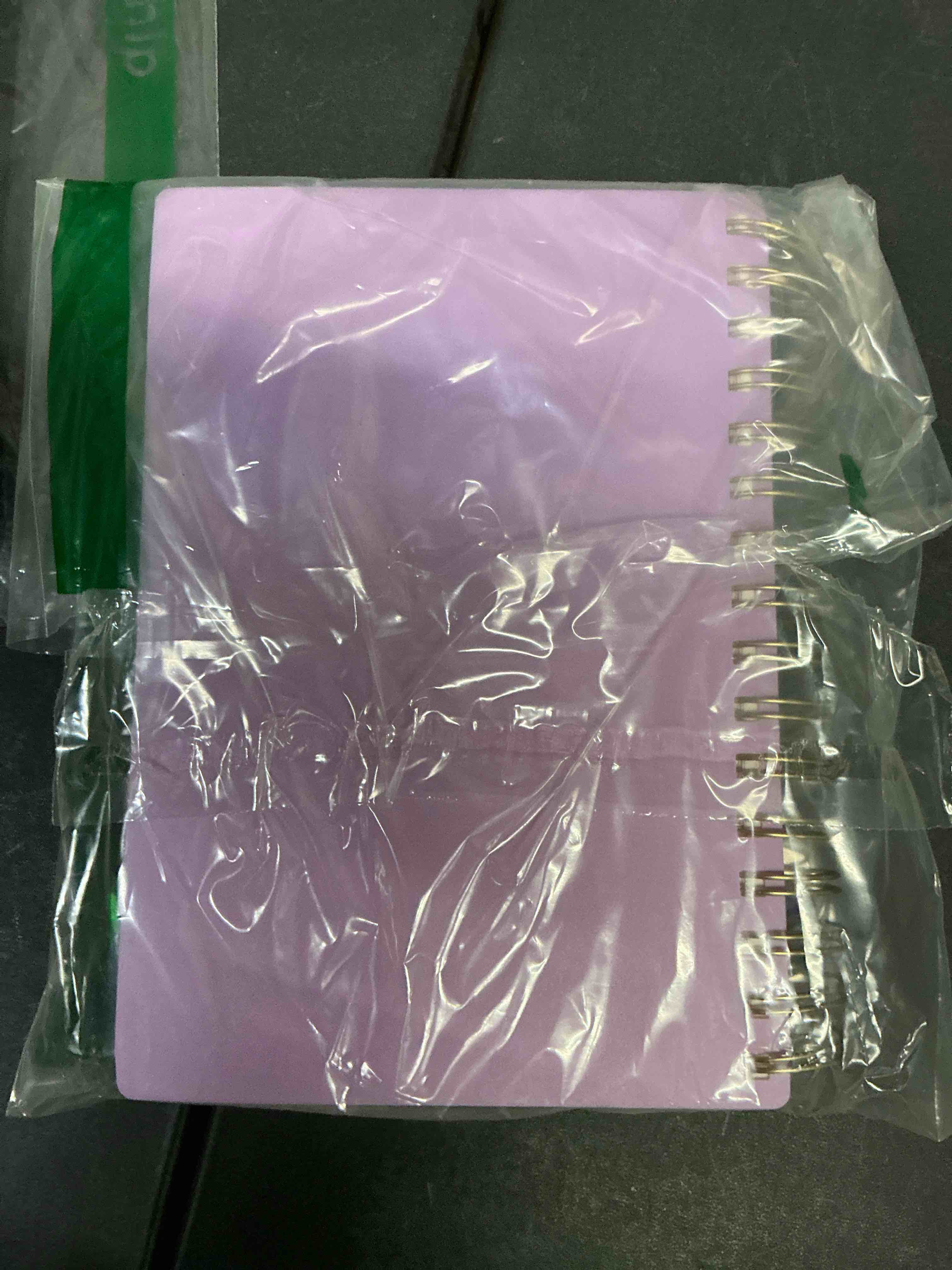 Condition photo showing Good Condition for Spiral Notebook Journal ,360 Pages College Ruled Notebooks,Lined Thick Journals for Women Men, A5 Thick Spiral Journal for Writing,100GSM Paper, Spiral Notebooks for Work School 5.5"x8.5" Purple A5 Purple