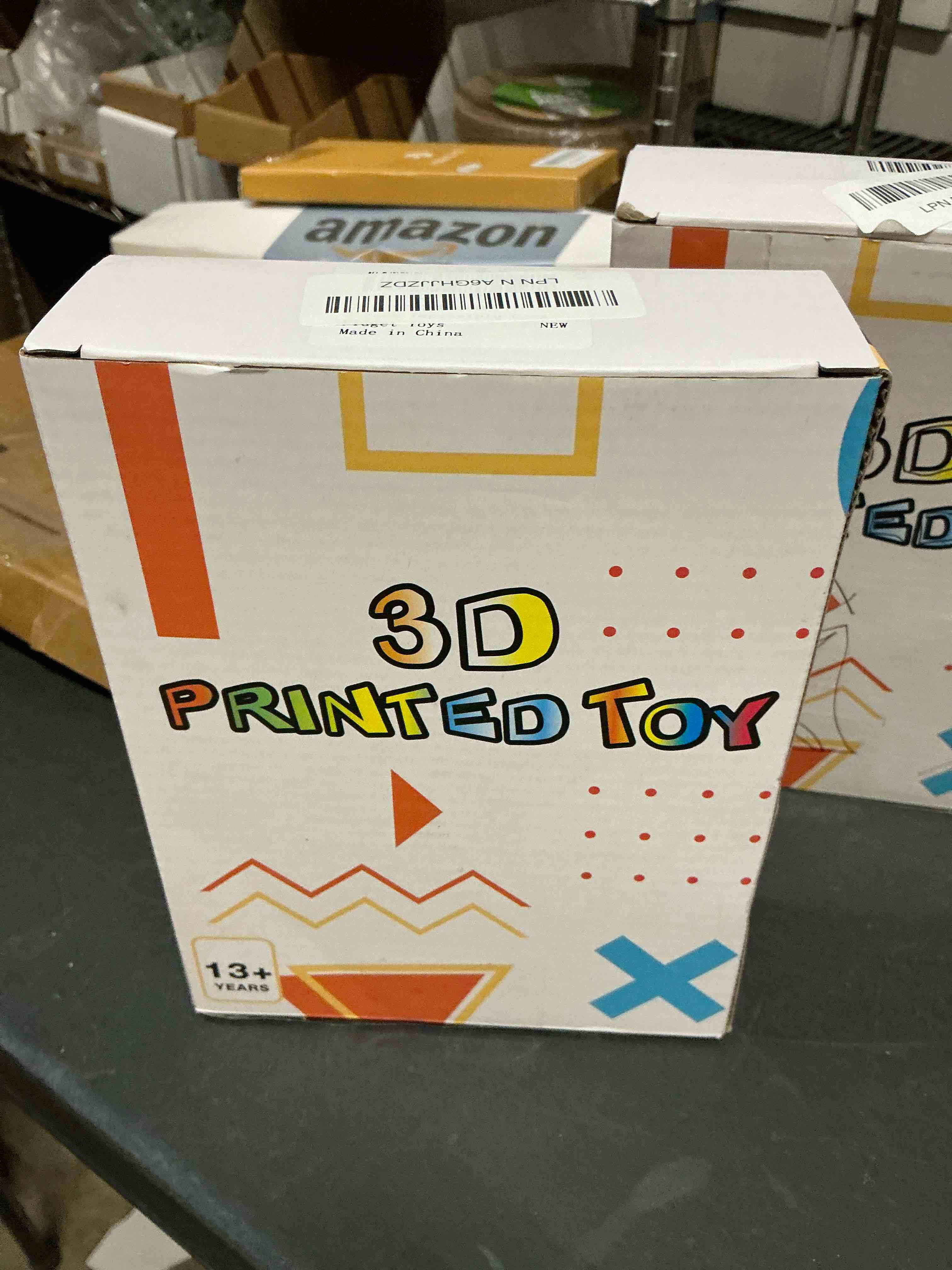 Condition photo showing New/Like New for Spiral Cone Fidget Toy & Little Ouchies:5 Pack Impossible Cone + 1 Ouchies Fidget | Impossible Pyramid Passthrough Toy for Anxiety Relief 3D Printed Fidget Toy for Valentine Day Gifts for Kids Adults