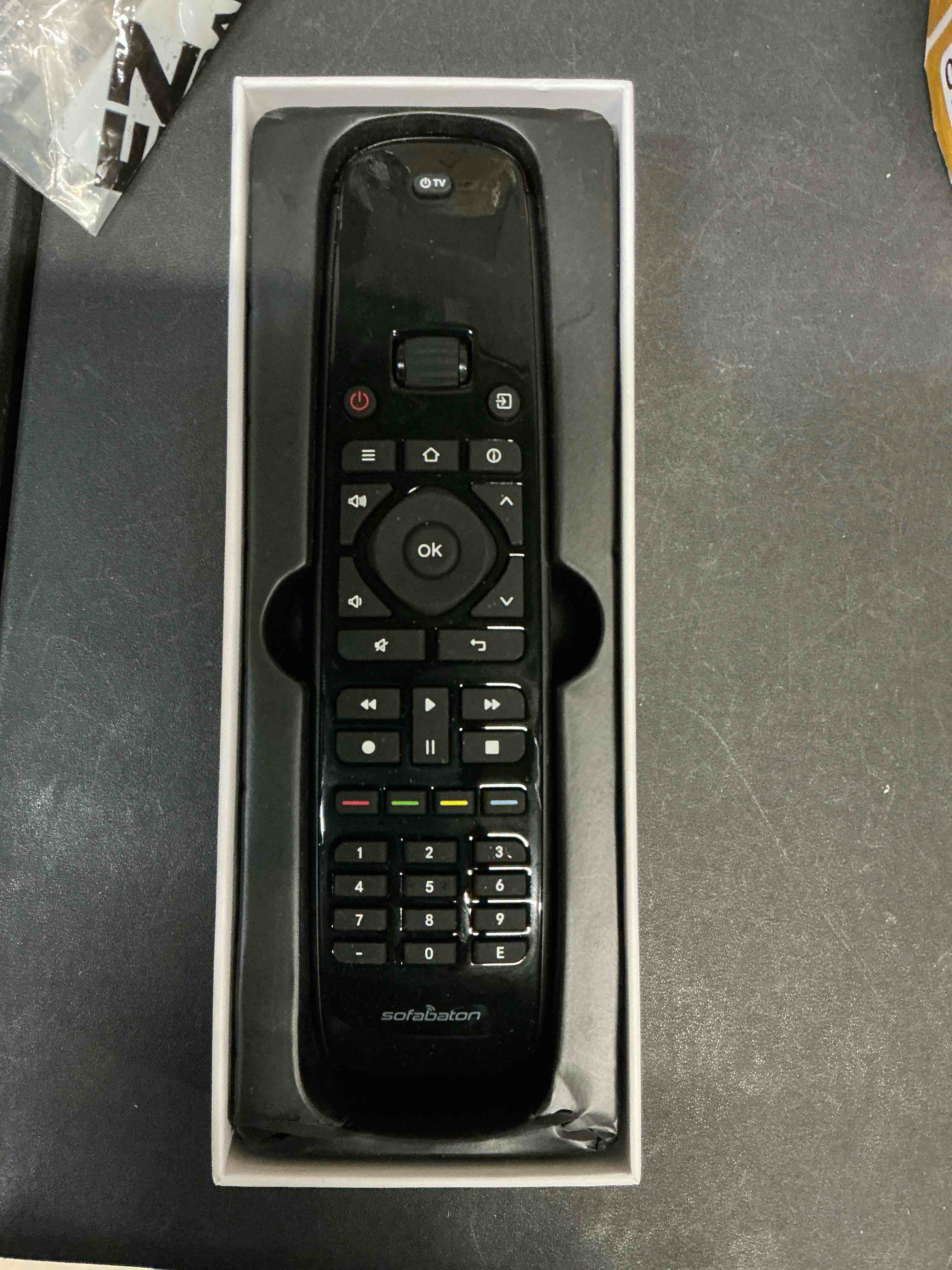 Condition photo showing Good Condition for SofaBaton U2 Universal Remote Control (with Backlight) with APP and Macro Buttons, Extended Infrared Range, Raise-to-Wake, Compatible with IR & Bluetooth Devices, All-in-one Smart Universal Remote