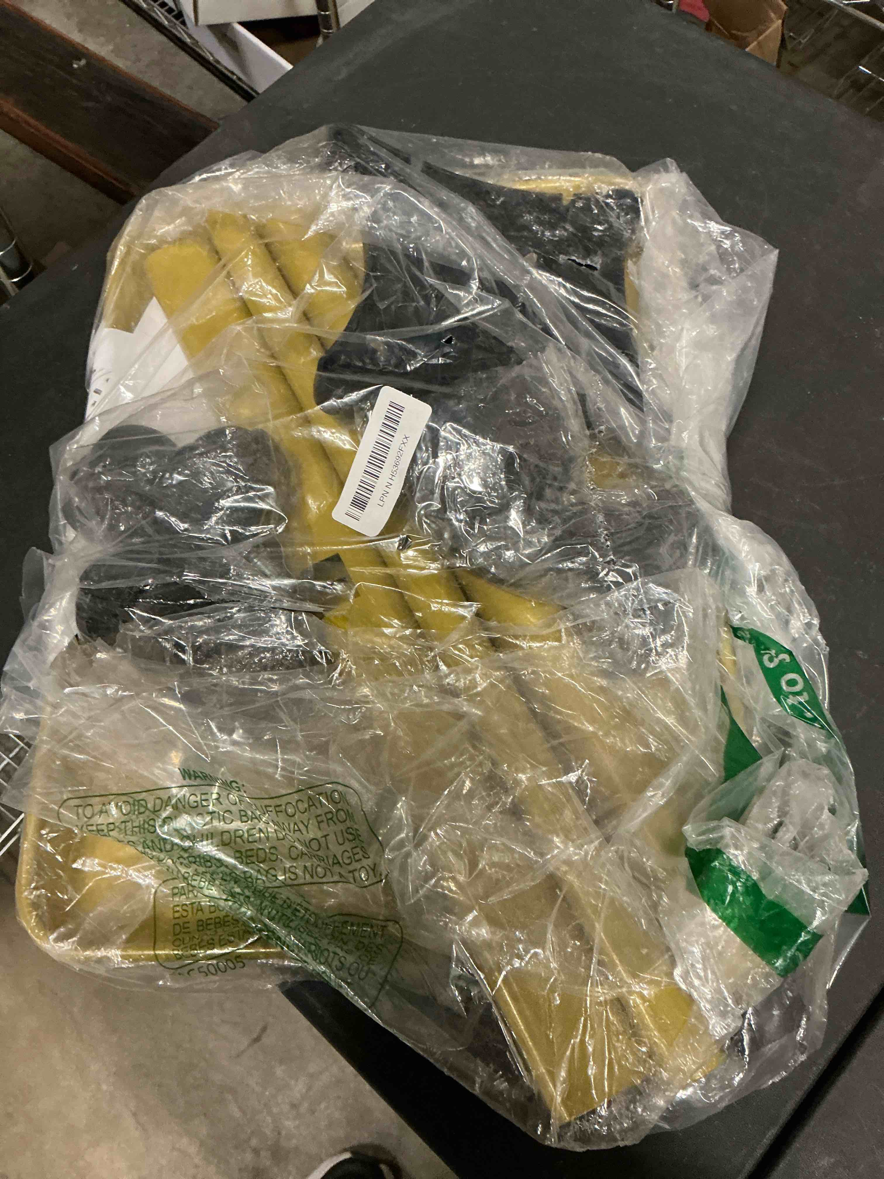 Condition photo showing Good Condition for Salon Tray, Premium Metal Rolling Tray Cart, Tattoo Tray Height Adjustable, Dentist Tray Medical Tray Spa Service Rolling Tray,Champagne Gold