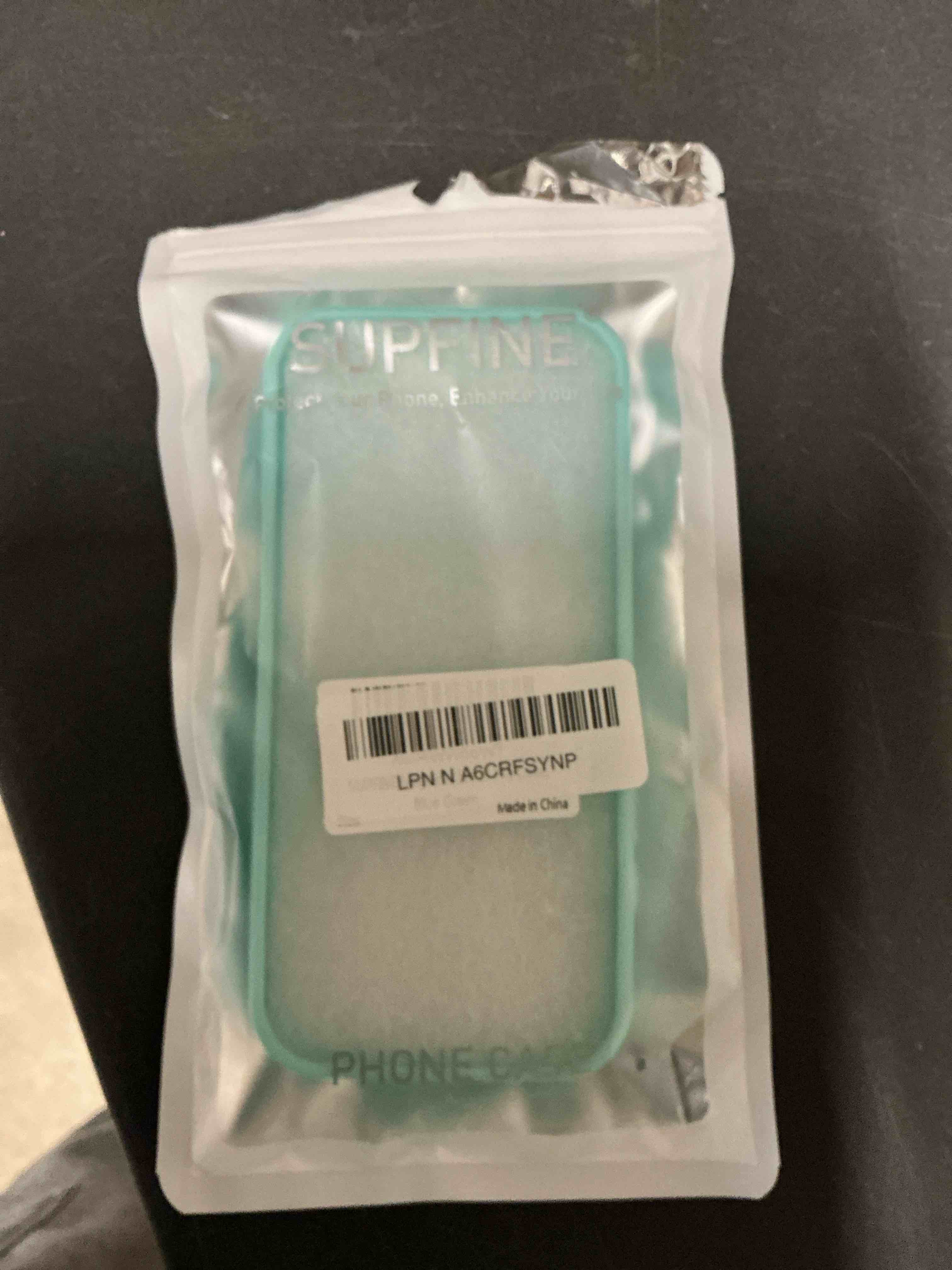 Condition photo showing Good Condition for SUPFINE Magnetic for iPhone 17 Pro Case (Compatible with MagSafe)(Military Grade Drop Protection) Translucent Matte Shockproof with Anti-Fingerprint Phone Cover,Blue Green