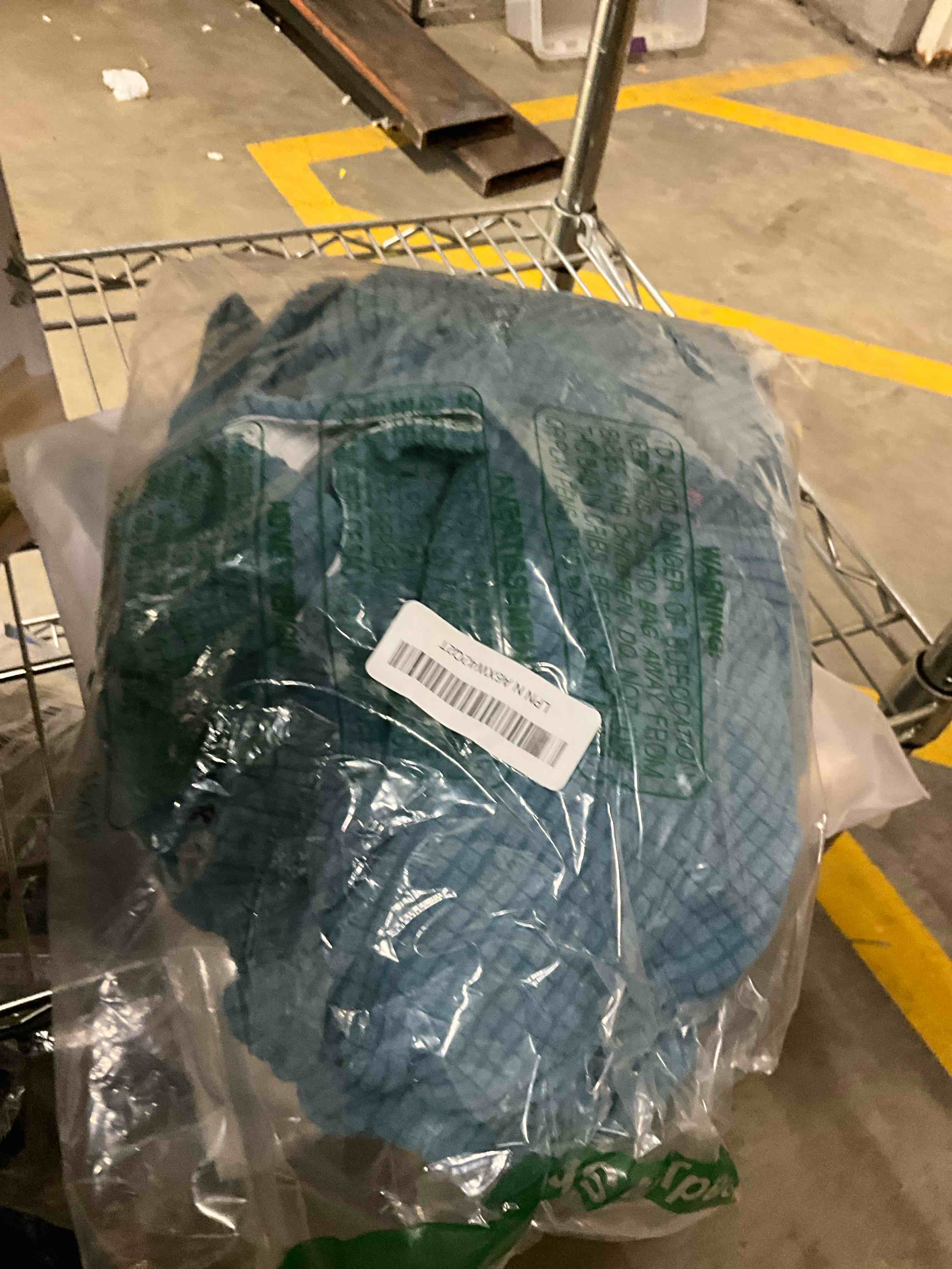 Condition photo showing Good Condition for h.versailtex ottoman cover slipcover rectangle fit length 29'-34' footrest sofa slipcovers stool cover footstool protector covers feature stretch soft jacquard fabric removable washable - dusty blue rectangle-large dusty blue