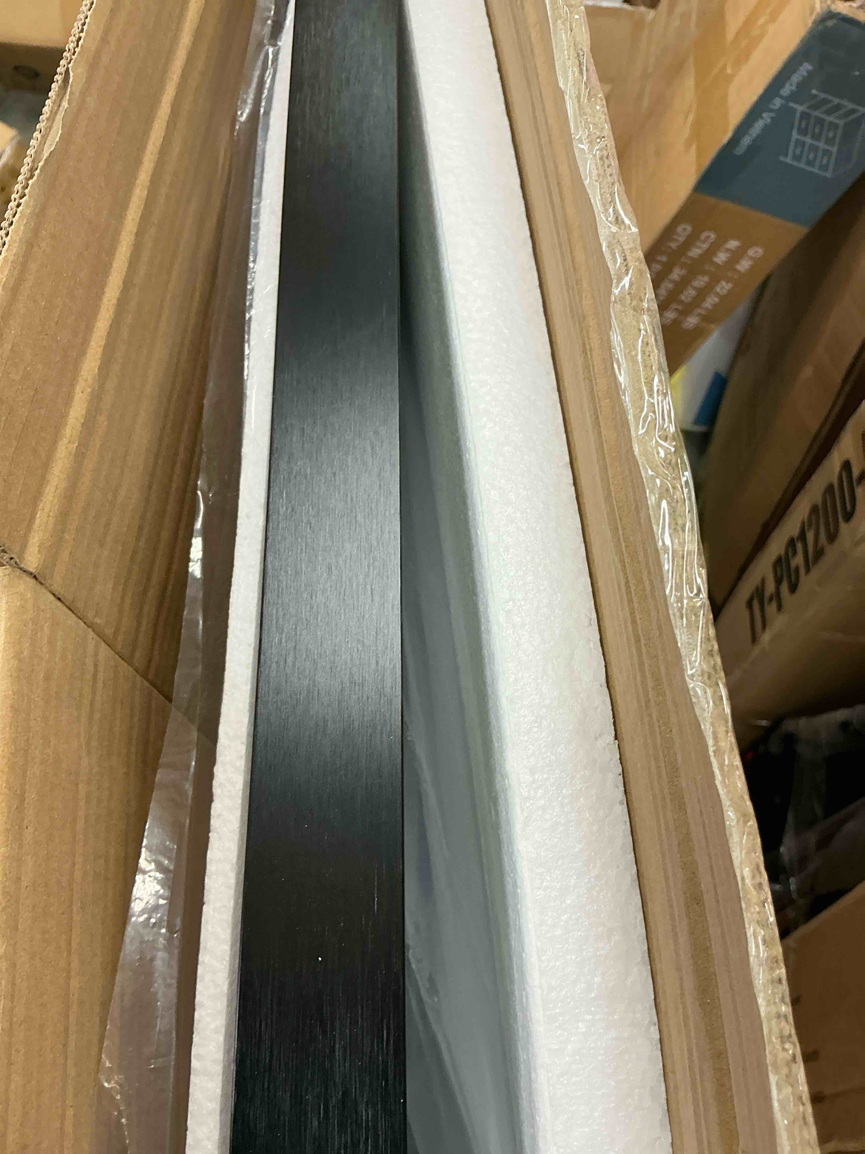 Condition photo showing New/Like New for edx bathroom mirror 40 x 30 wall mirror with rectangular metal frame black