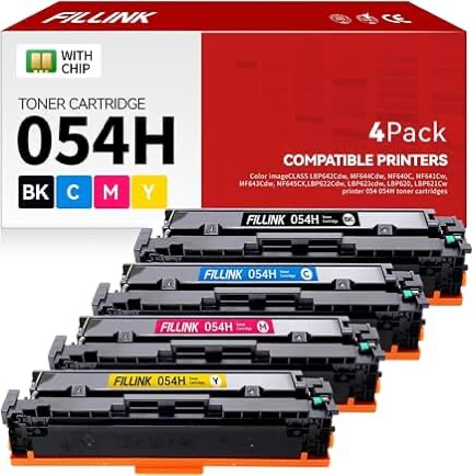 lemero compatible 054h toner cartridge replacement for canon 054 054h toner cartridges set for canon