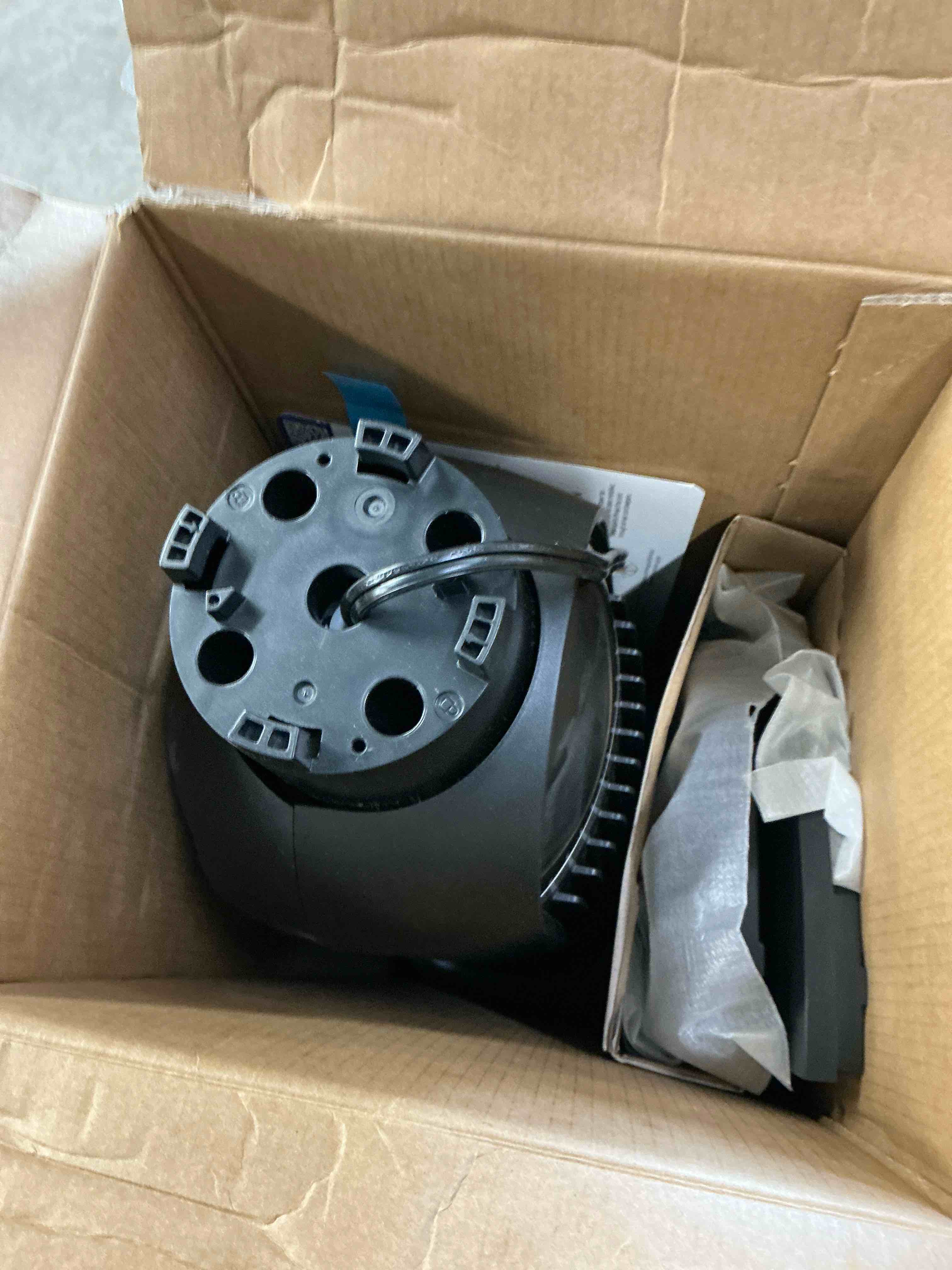 Condition photo showing New/Like New for dreo tower fan, 27ft/s velocity quiet floor fan, 90° oscillating fans for indoors with 8 speeds, 4 modes, remote control, standing fans, bladeless fan, black, nomad dc