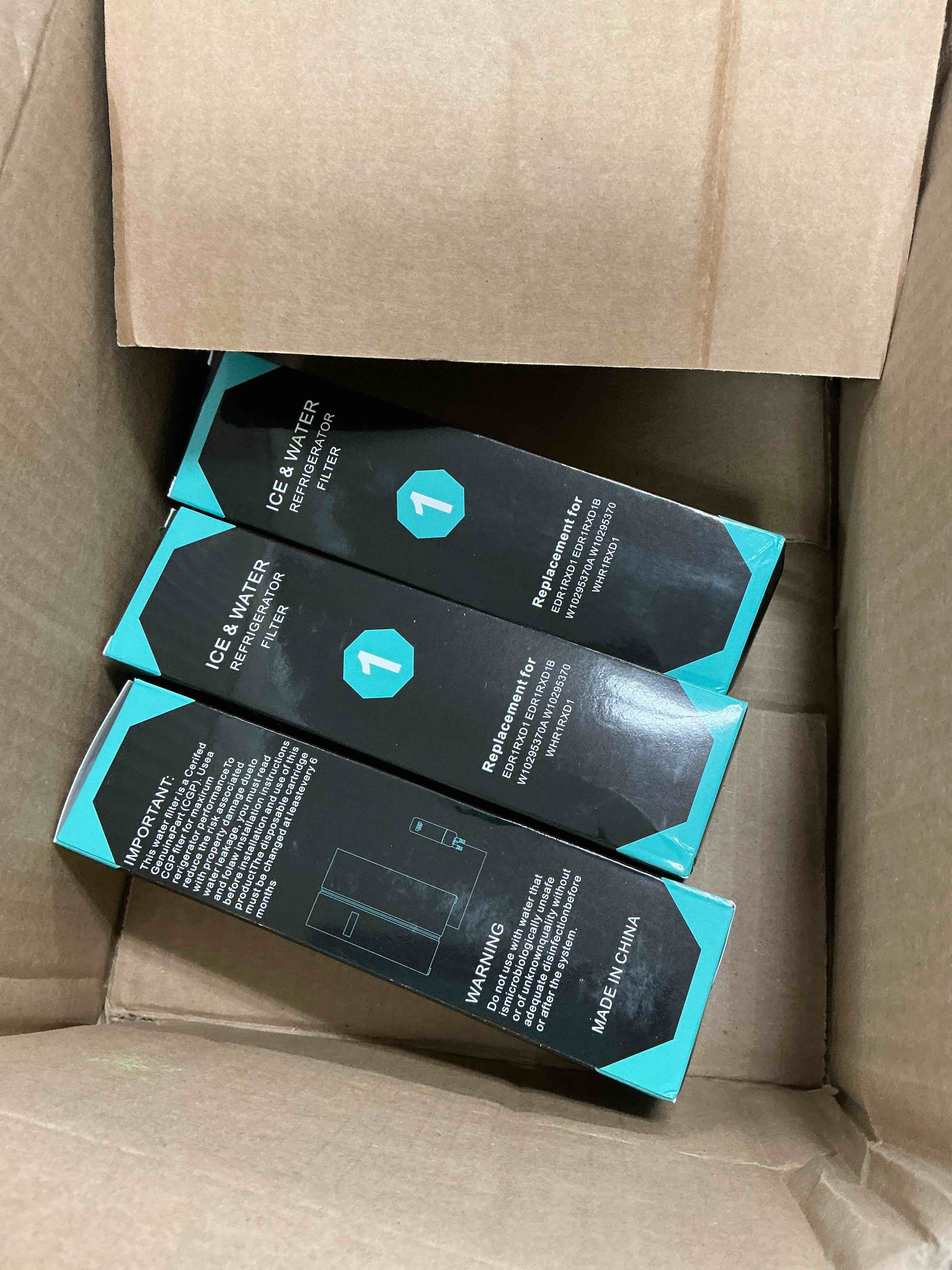 Condition photo showing Good Condition for edr1rxd1 refrigerator water filter 1 compatible with whr1rxd1 w10295370a 9081 9930 469081 3 pack