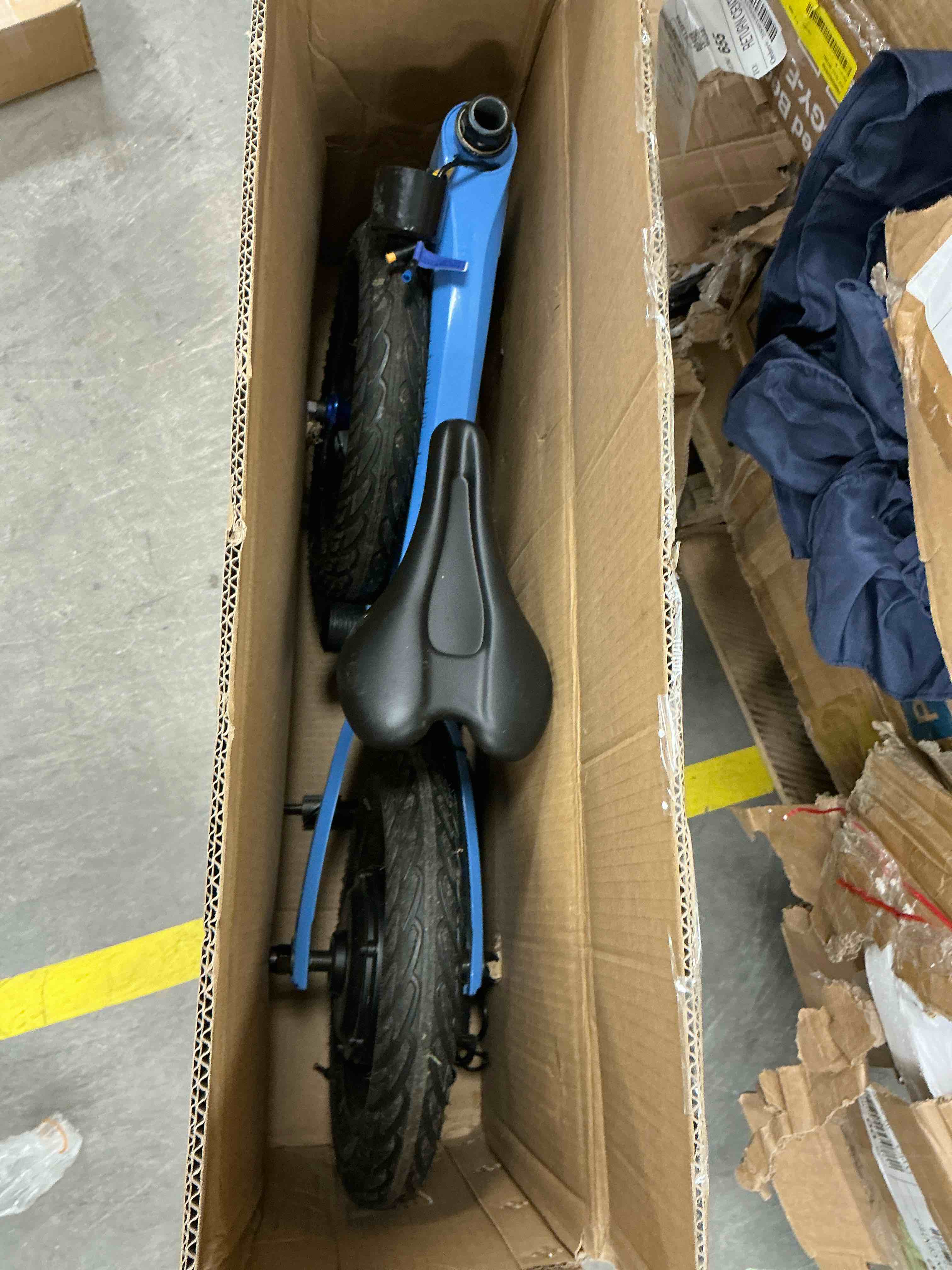 Condition photo showing Good Condition for 5th wheel kb08 kids electric balance bike for ages 3–5, 250w motor, 12" tires, adjustable seat, 7.5–9.3 mile range, blue,ul2849