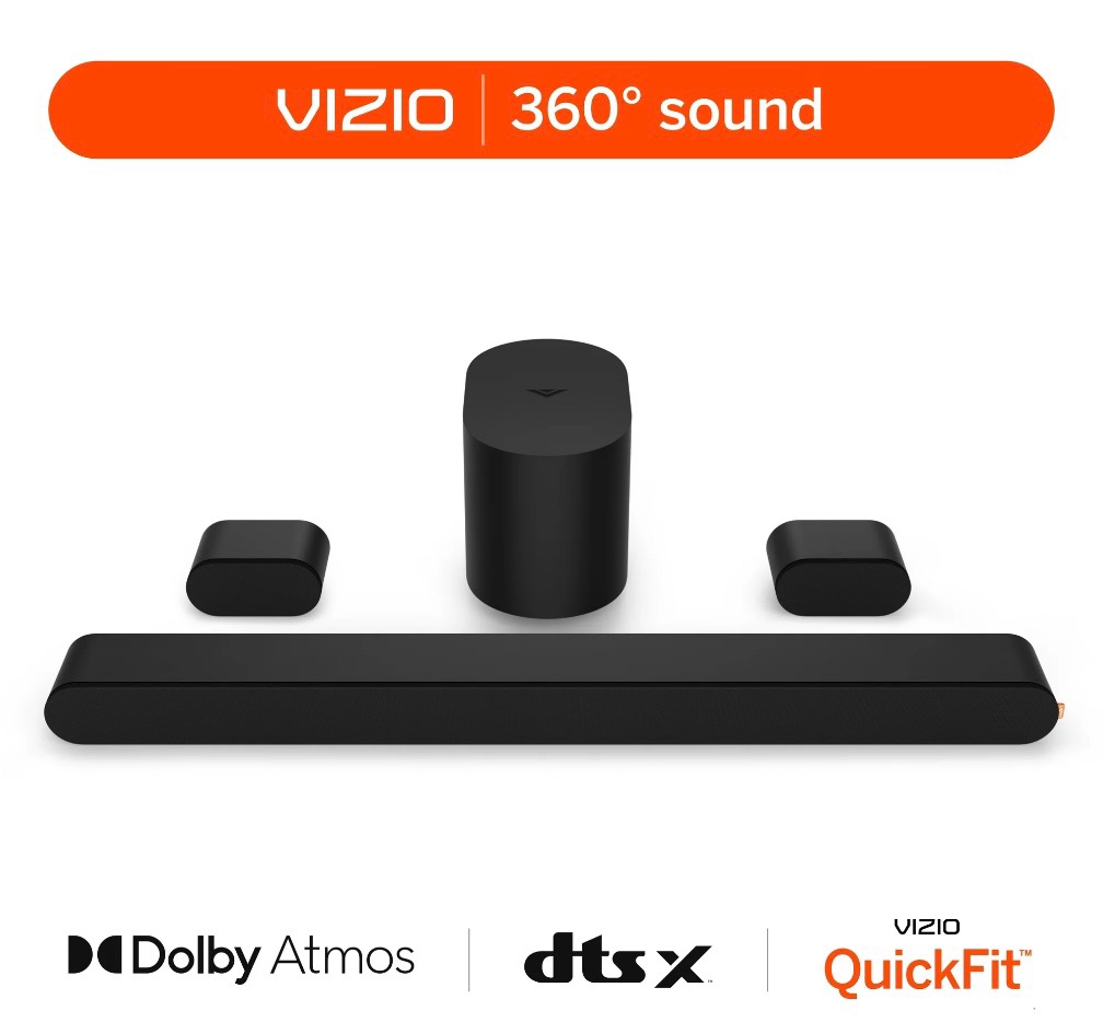 VIZIO 5.1 Soundbar SE with Dolby Atmos and DTS:X (NEW) SV510X-0806