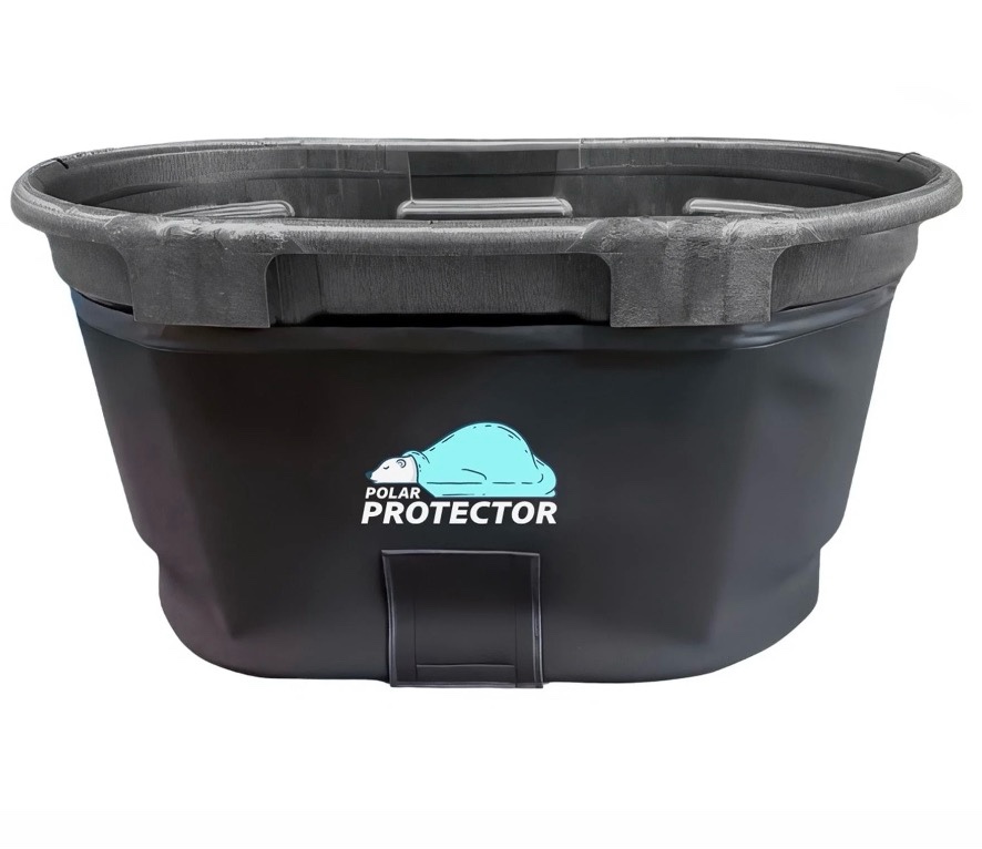 100 Gallon Oval Stock Tank Insulated 5mm Neoprene Slip Sleeve Ice Water Therapy Ice Bath Cold Water Cover 100 Gallon Oval Stock Tank Waterproof Tough Keeps Insulated