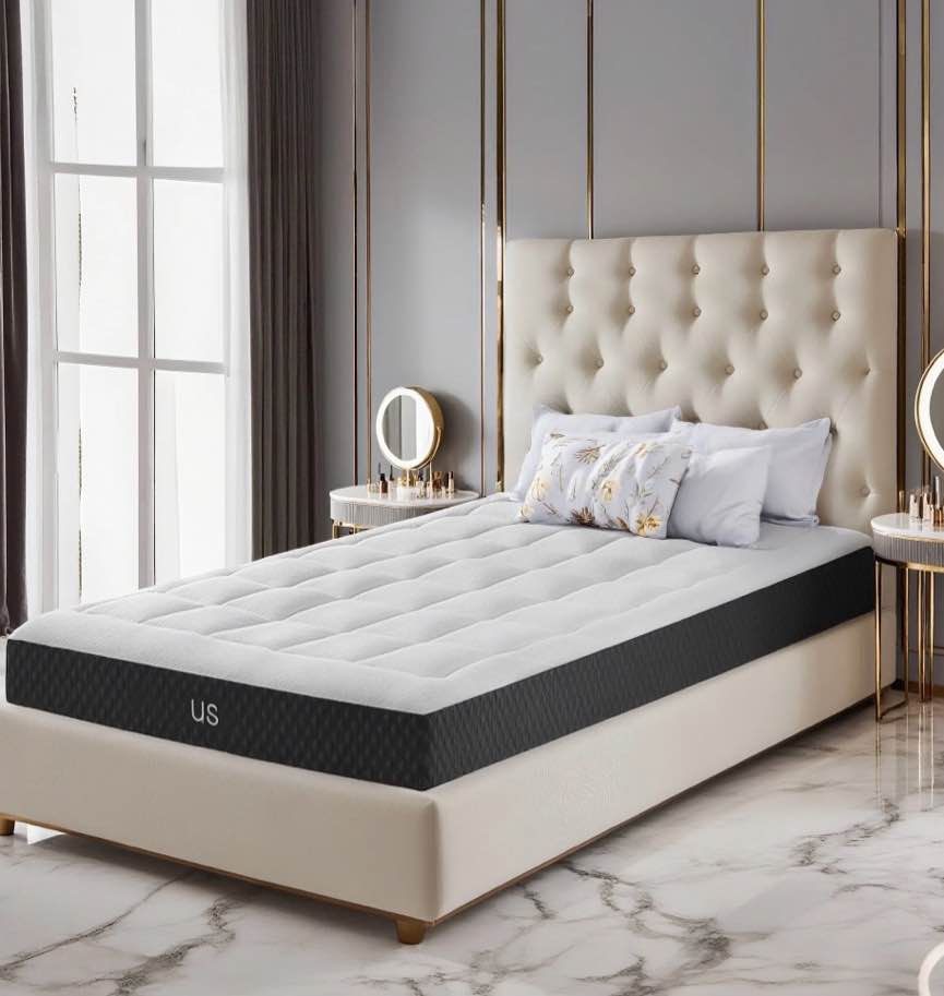 edx twin mattress 6 inch, memory foam mattress for pressure relief with durable support, medium firm certipur-us certified cooling gel mattresses for bedroom, mattress in a box