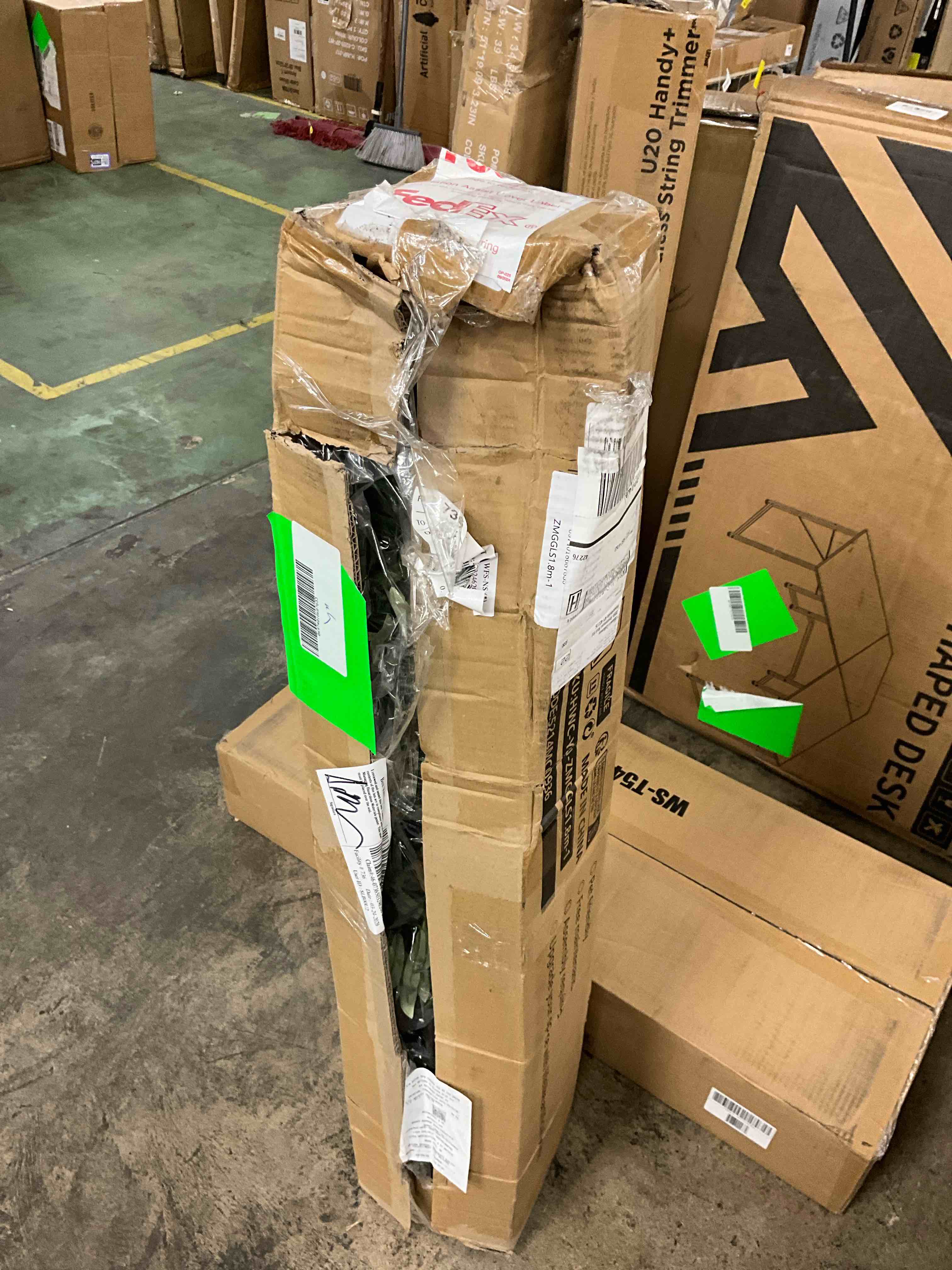 Condition photo showing Good Condition for 6 ft artificial olive plants with realistic leaves and natural trunk, silk fake olive tree in black plastic pot, faux olive tree for office home