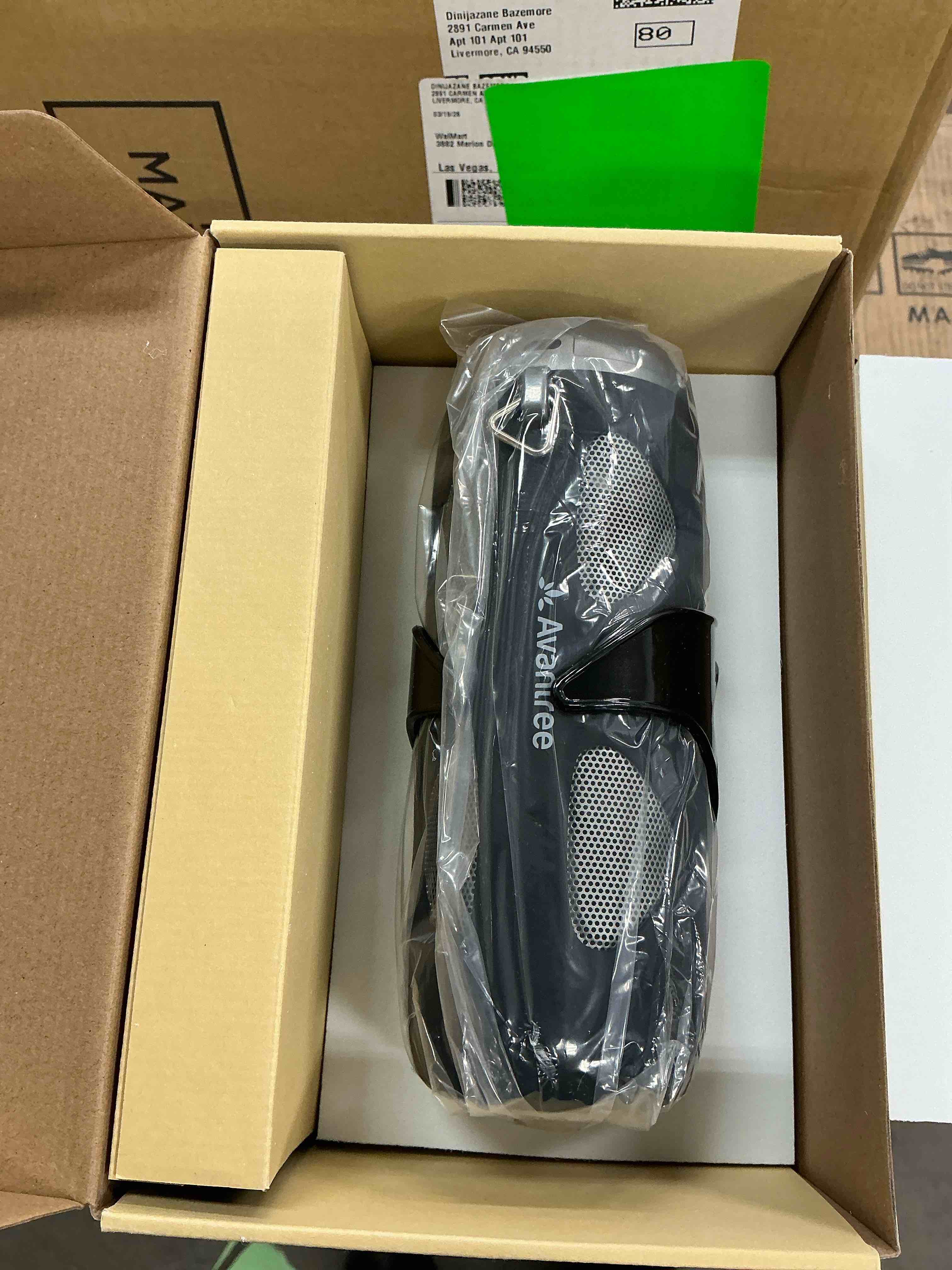 Condition photo showing New/Like New for avantree portable wireless bike speaker with bicycle mount & sd card slot, 10w powerful enhanced bass & wireless nfc pairing, splash proof, shockproof & dustproof for riding, outdoor