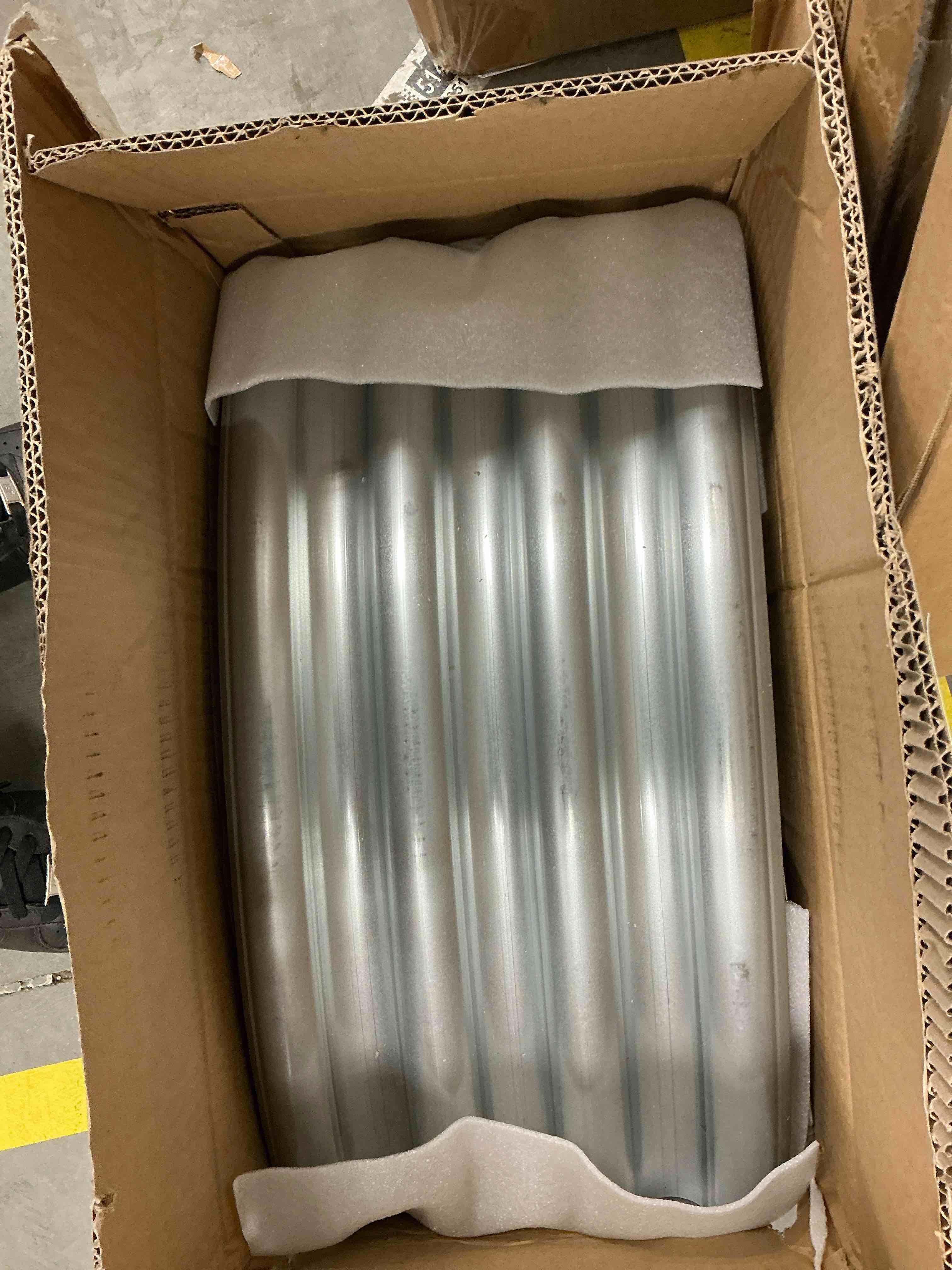 Condition photo showing New/Like New for galvanized raised garden bed kit 2pack 8ft  galvanized planter raised garden boxes outdoor  oval metal raised garden beds