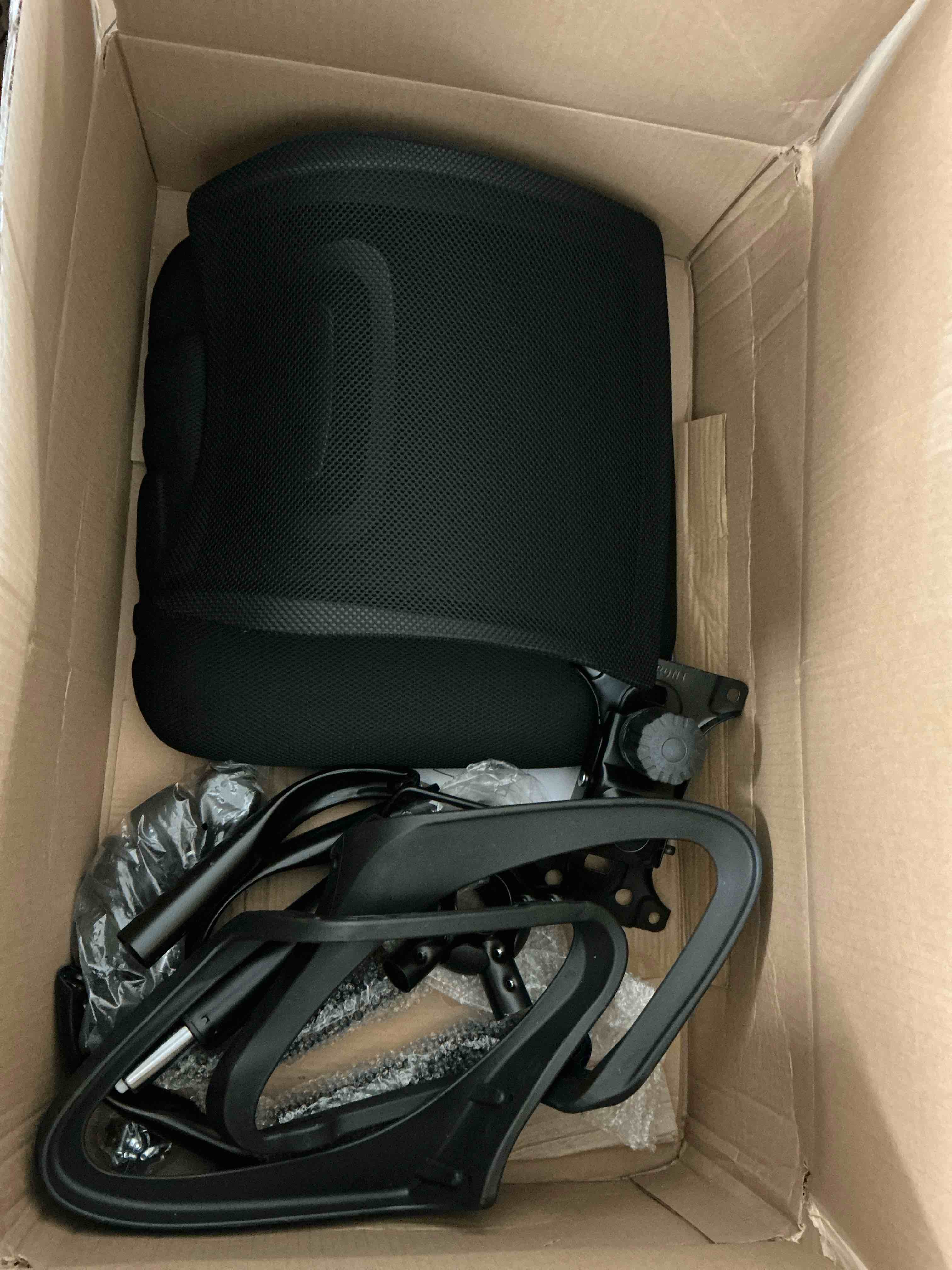 Condition photo showing Good Condition for jonpony ergonomic office chair, lumbar support, adjustable height with armrests for adults,black