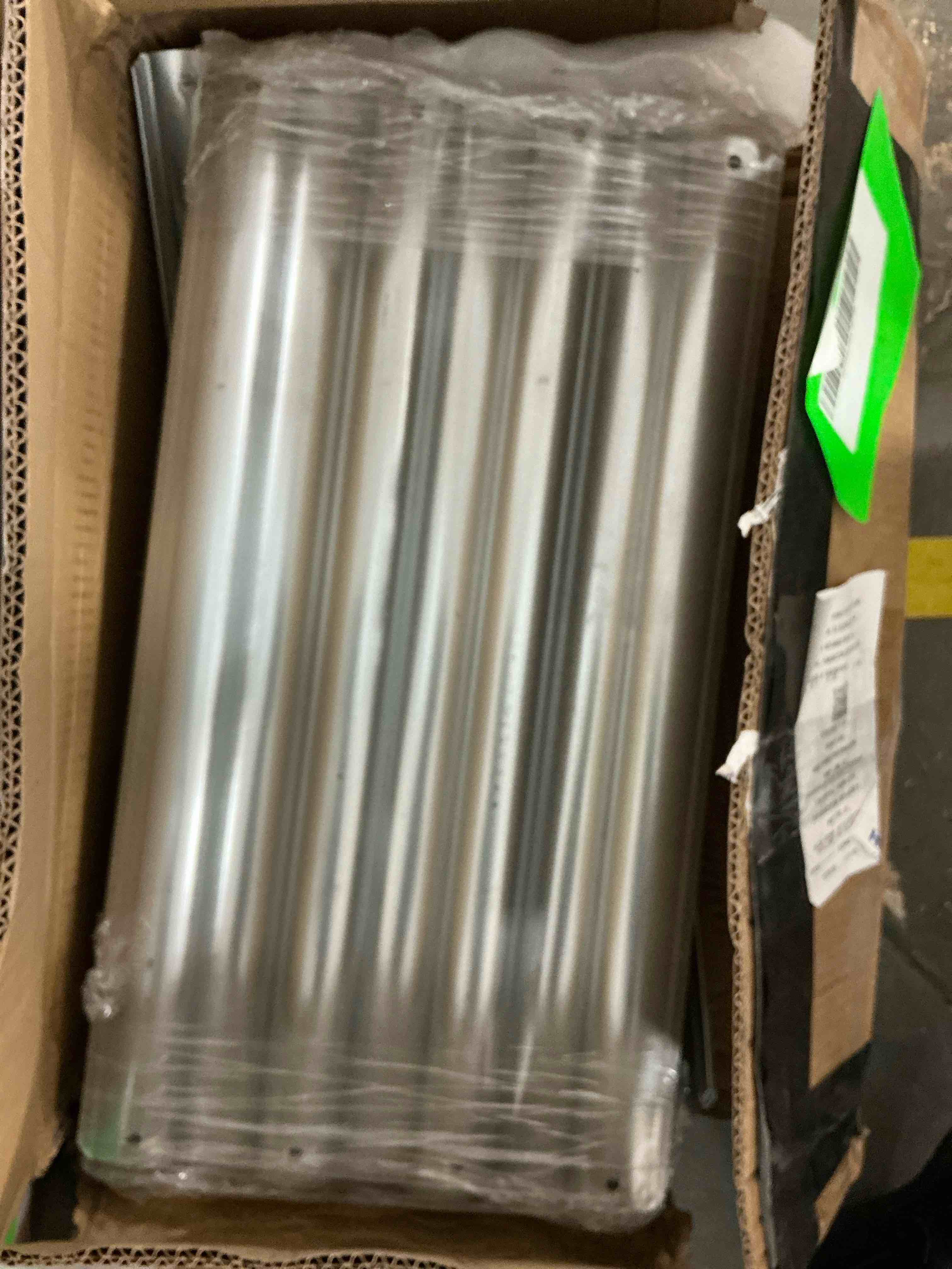 Condition photo showing Good Condition for galvanized raised garden bed kit 2pack 8ft  galvanized planter raised garden boxes outdoor  oval metal raised garden beds