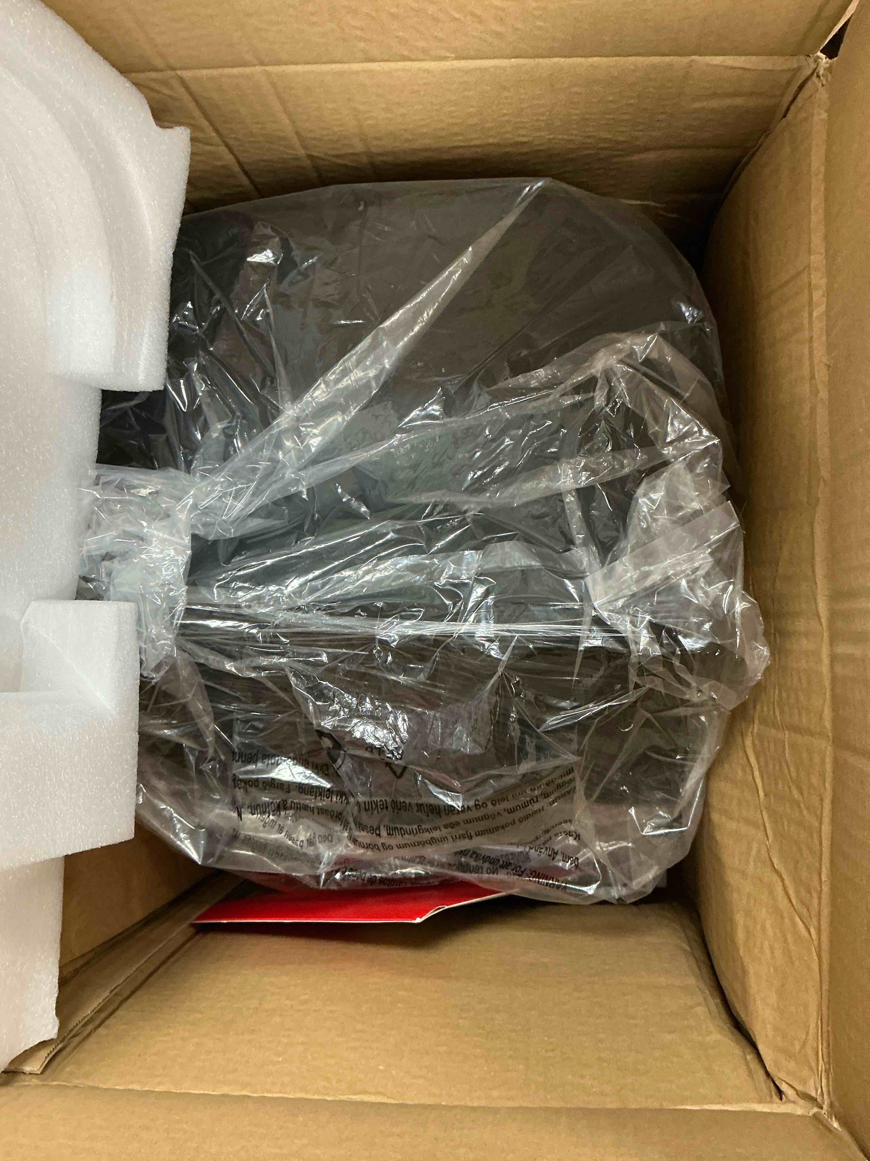 Condition photo showing New/Like New for gourmia 8-qt 1-basket digital air fryer steel - rryforce 360 technology and touch screen controls