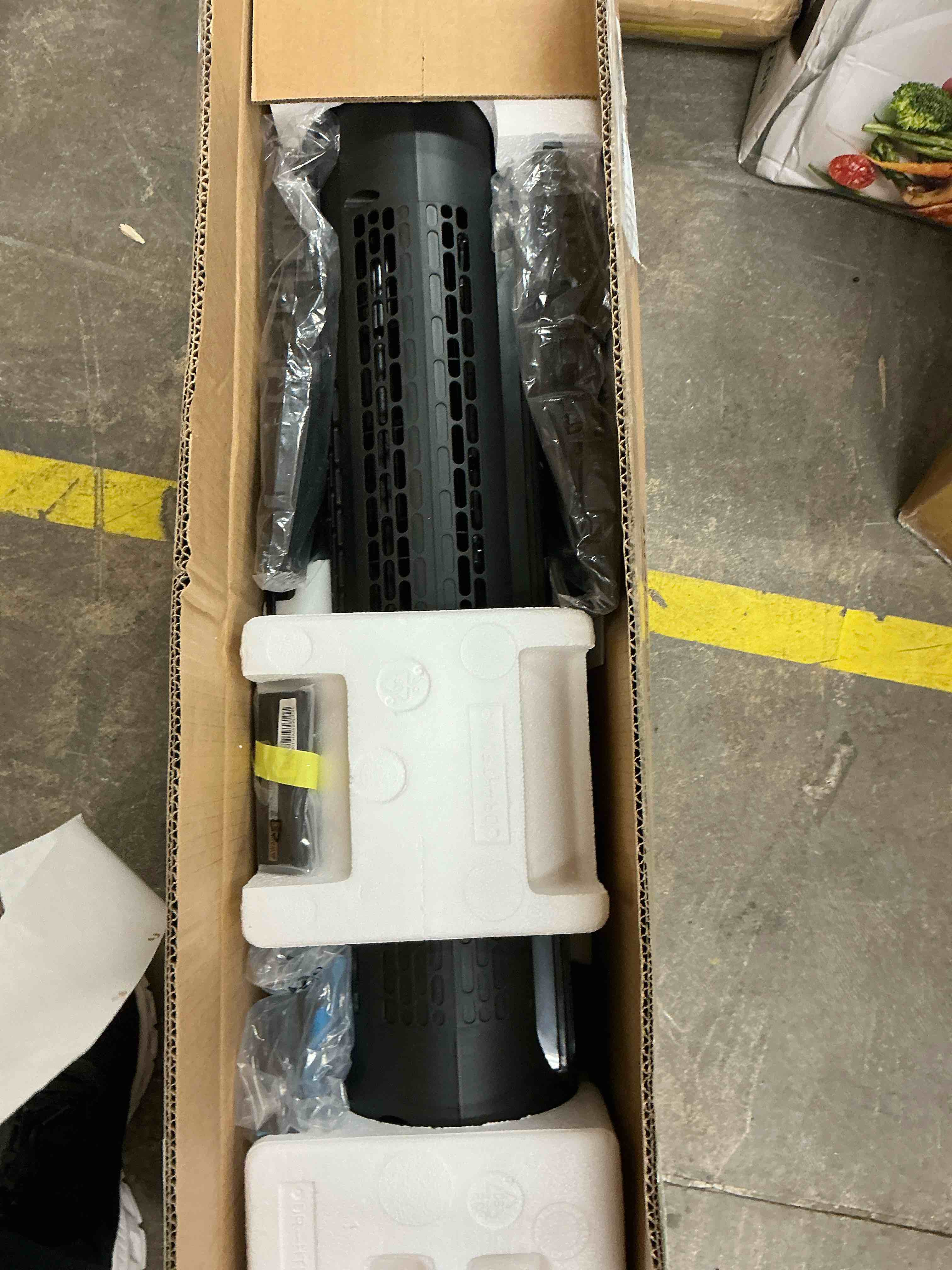 Condition photo showing New/Like New for dreo tower fans for home, 32" standing floor fan, 26 ft/s bladeless fan with remote, 90° oscillating, 3 modes, 3 speeds, led display, 8h timer, quiet room fan