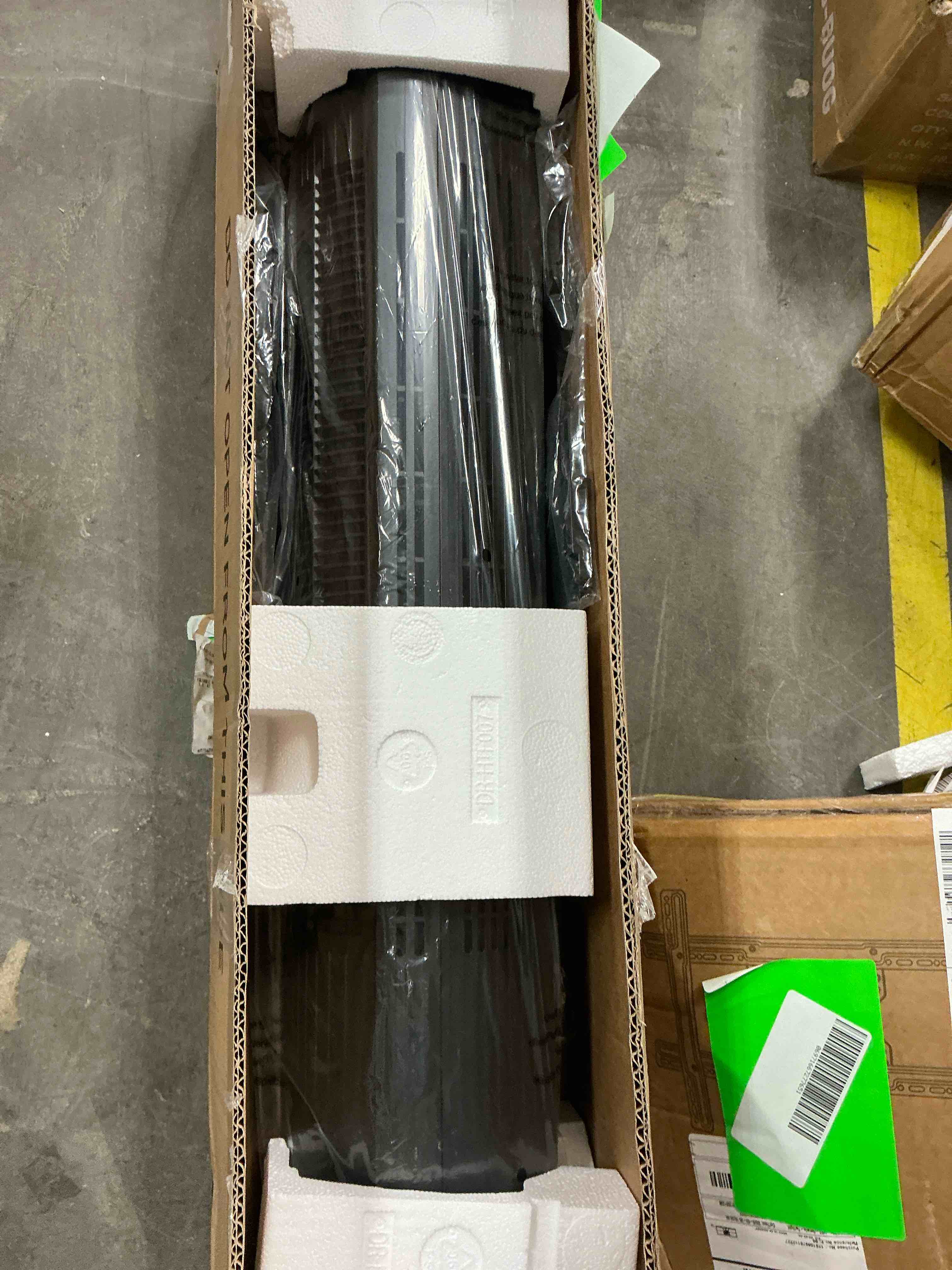 Condition photo showing New/Like New for dreo tower fans for home 36 standing floor fan with remote 90° oscillating fan 24 ft/s high velocity led display 4 speeds 4 modes 8h timer quiet bedroom fan