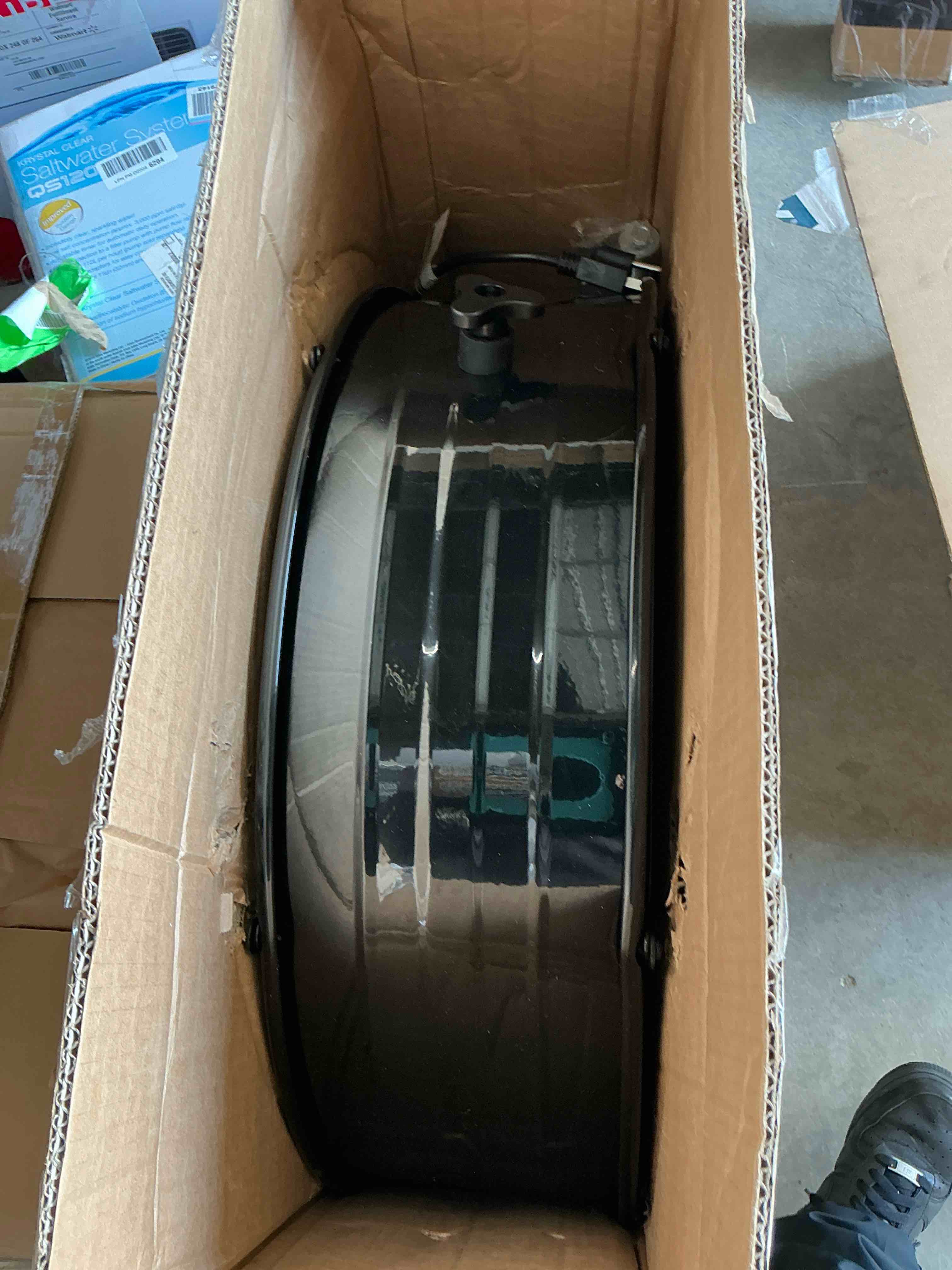 Condition photo showing Good Condition for lifeplus industrial drum fan 5620cfm high velocity floor fan 3 speed air circulation 24 inch