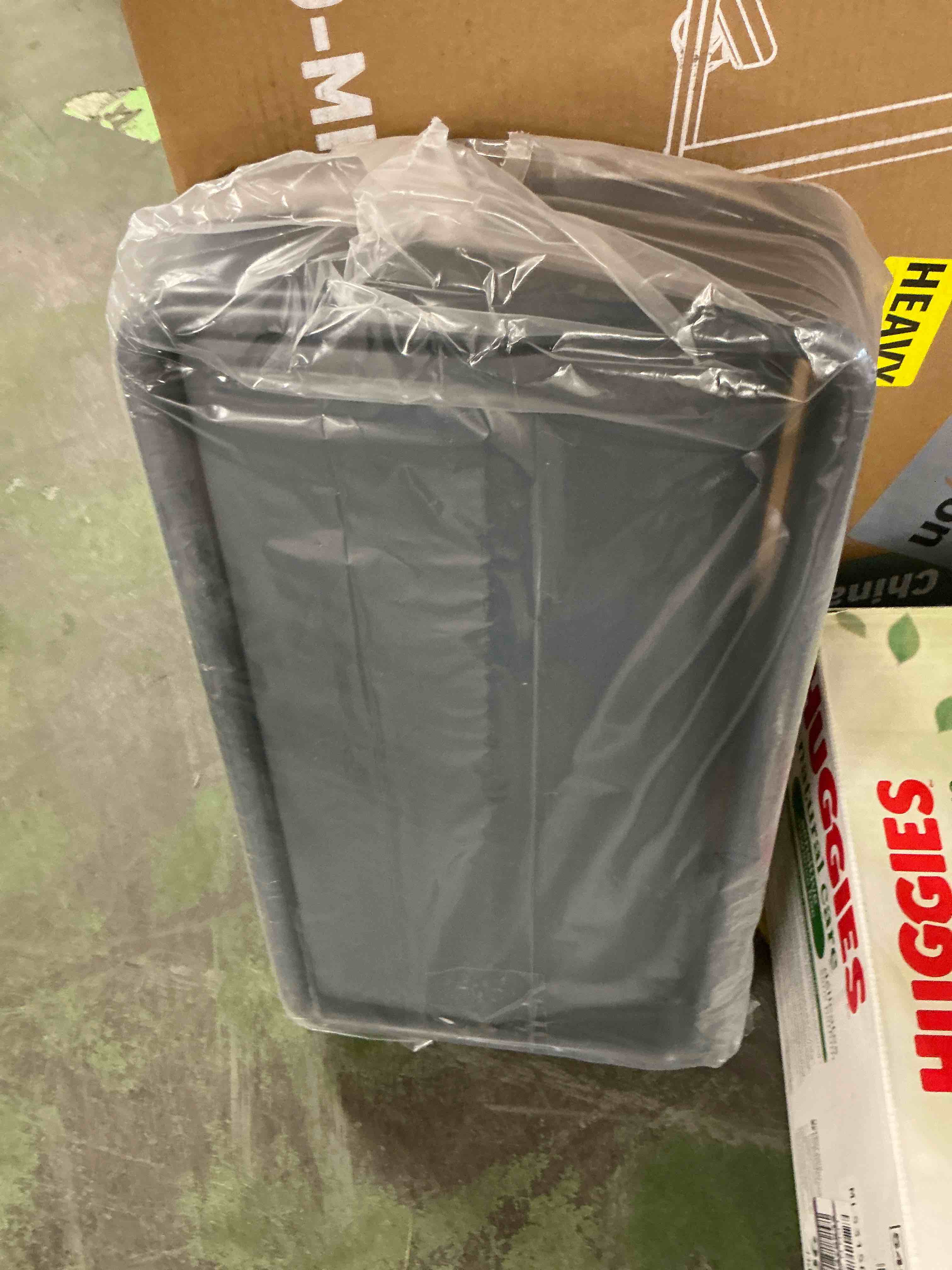 Condition photo showing Good Condition for genuine joe space-saving container swing lid rectangular - 1 each - gray